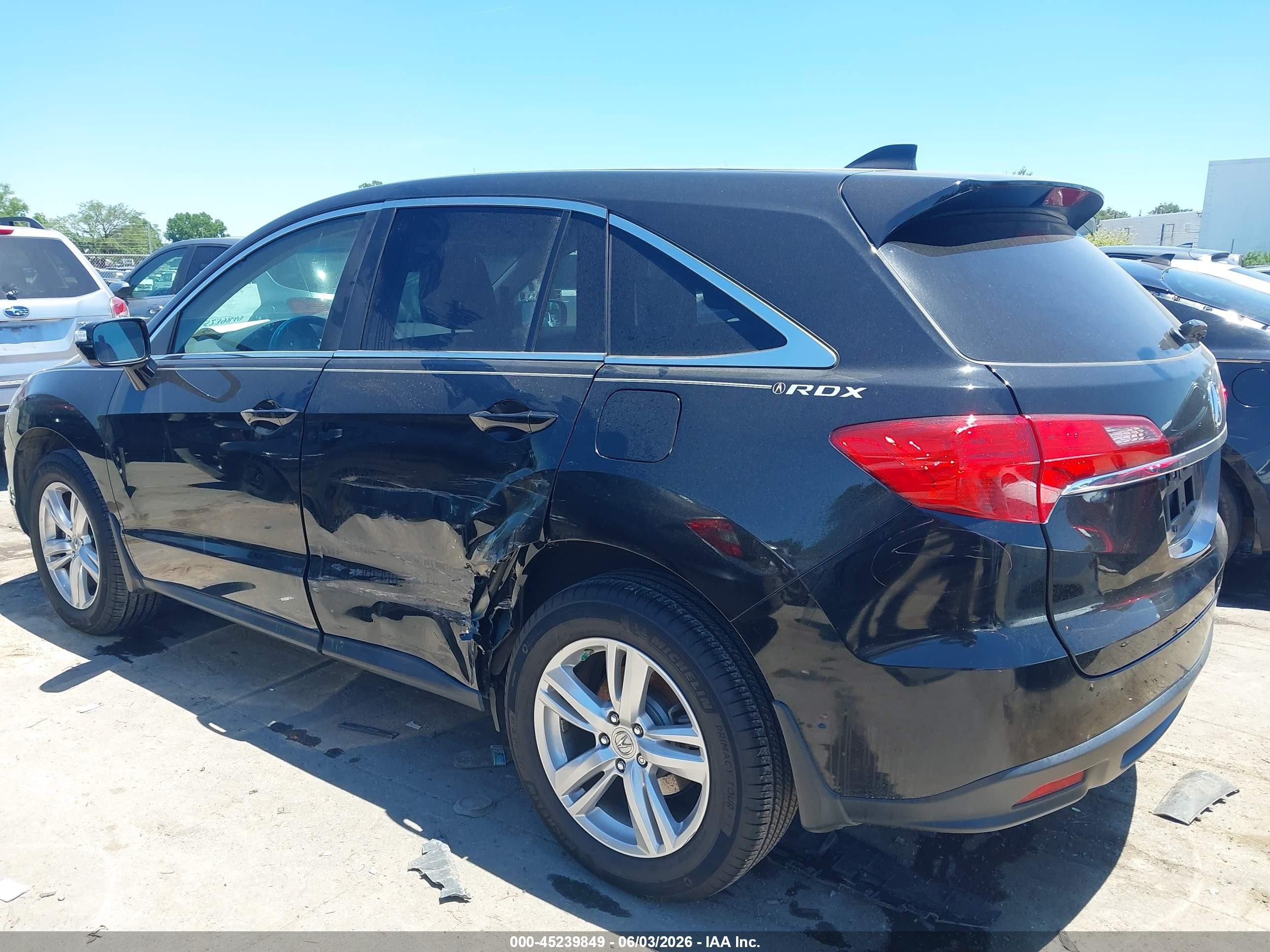 2014 Acura Rdx   Black vin: 5J8TB3H51EL002811