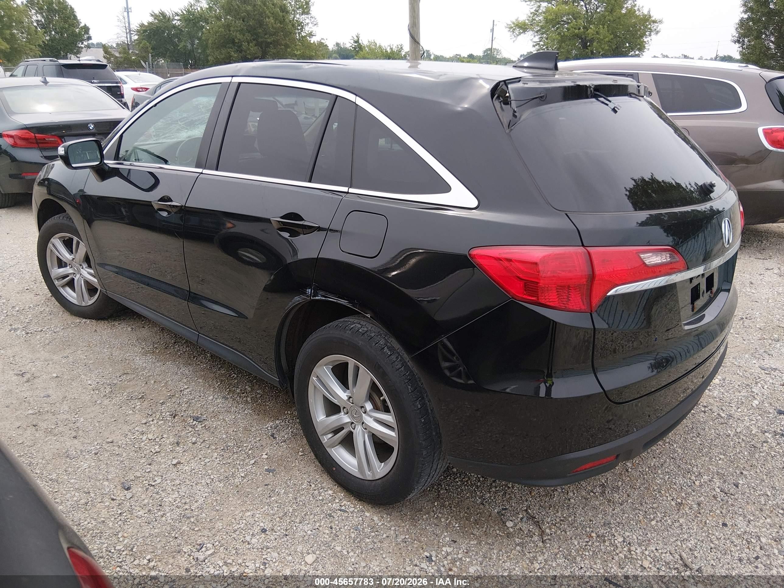 2014 Acura Rdx   Black vin: 5J8TB3H52EL005796