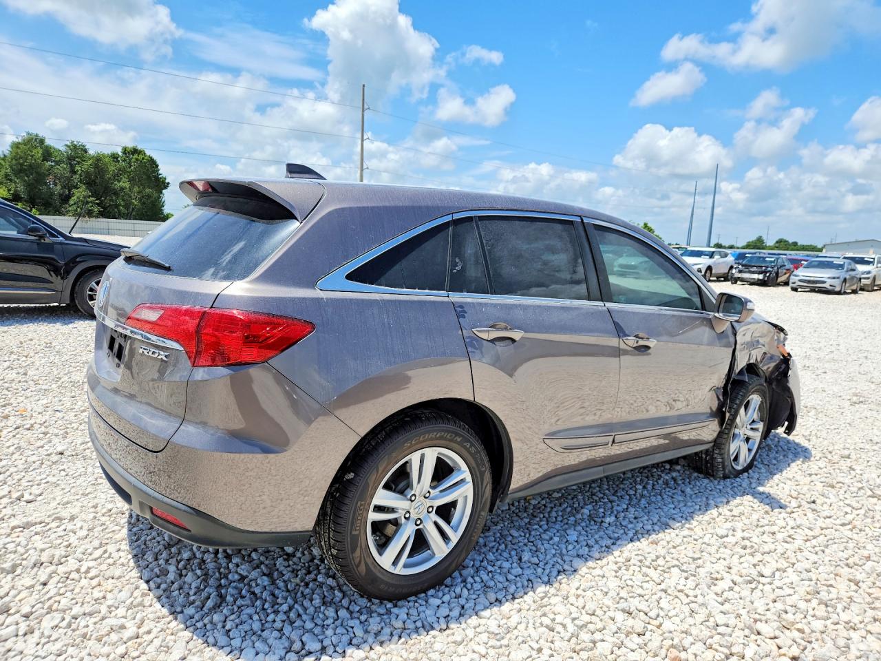 2013 Acura Rdx Technology Silver vin: 5J8TB3H53DL017955