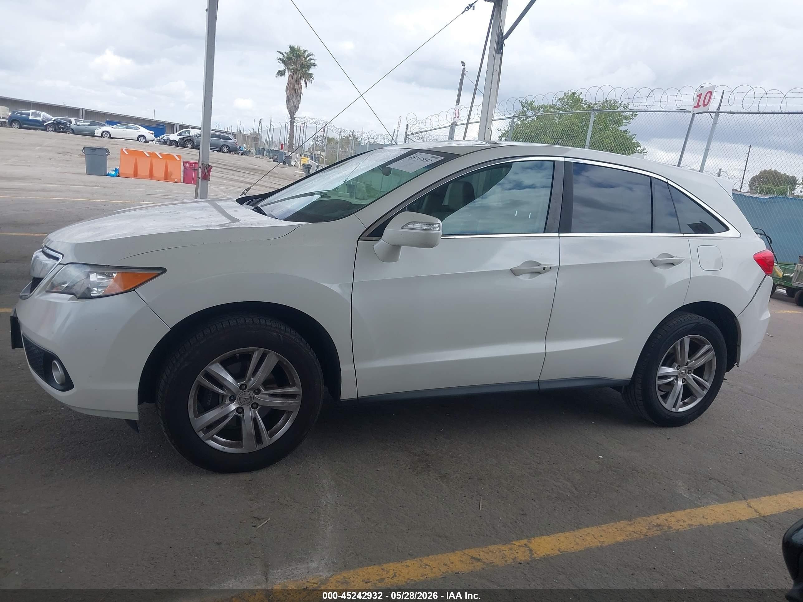 2013 Acura Rdx   Белый vin: 5J8TB3H53DL018992