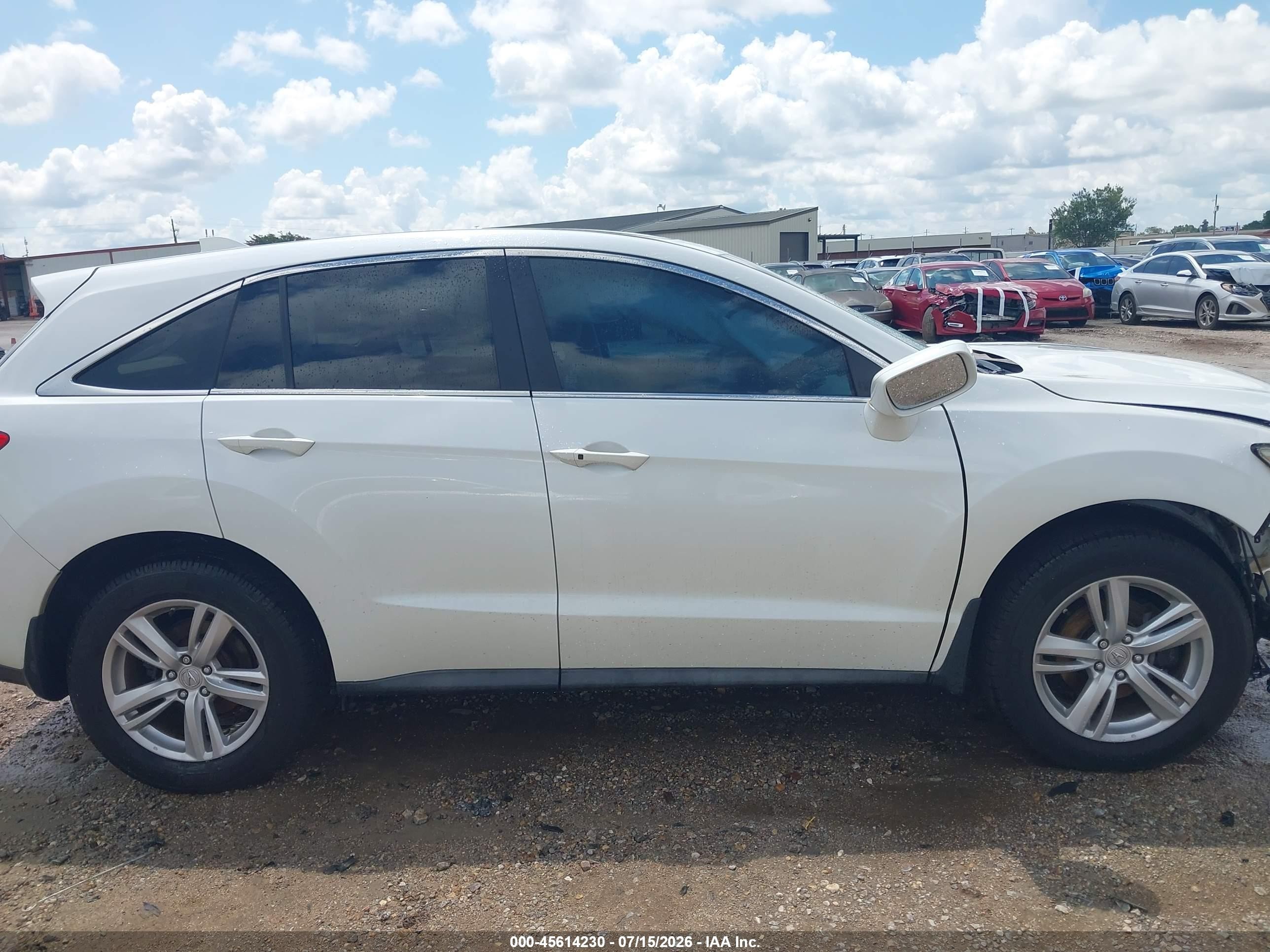 2014 Acura Rdx   Белый vin: 5J8TB3H53EL010442