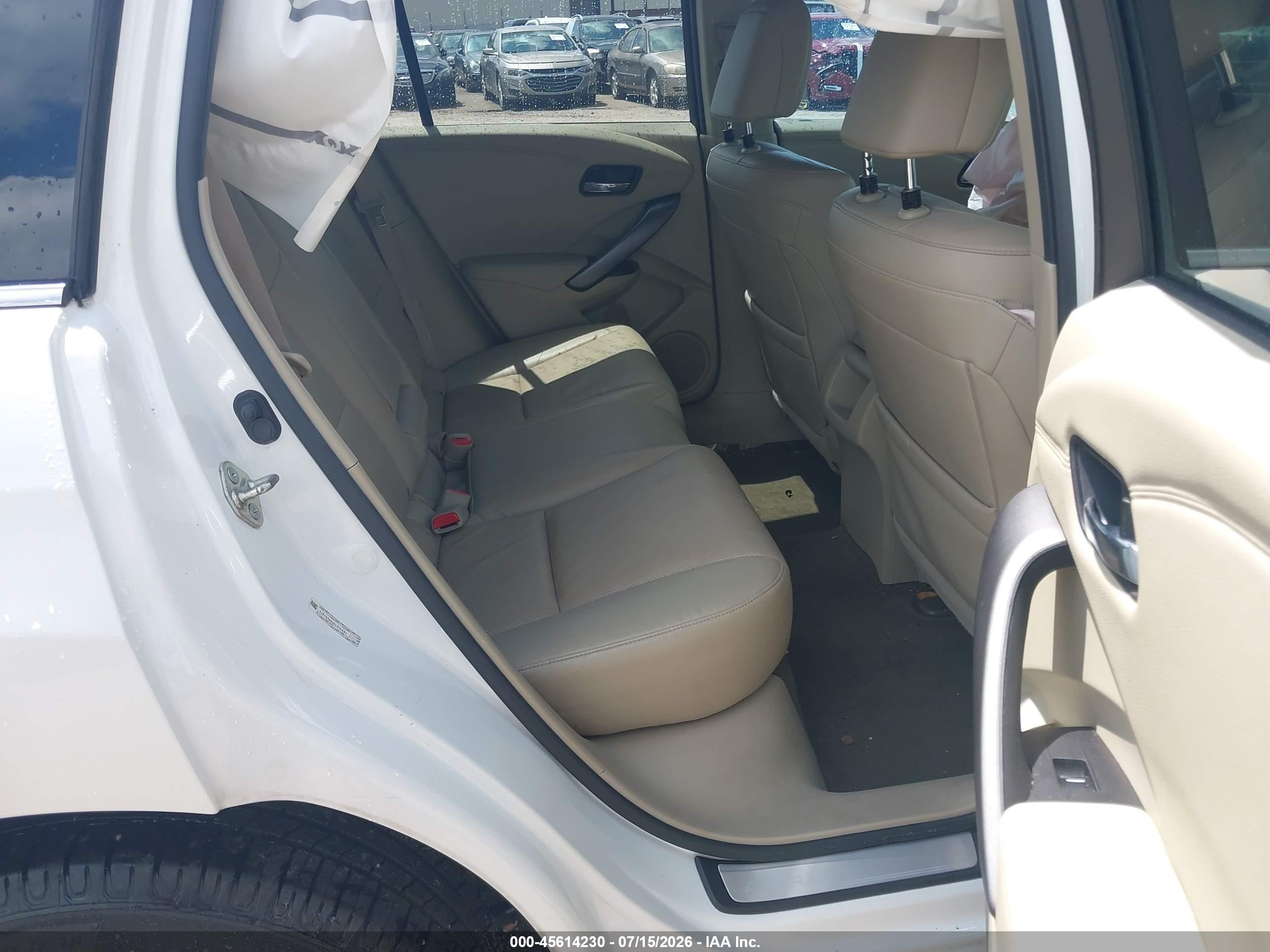 2014 Acura Rdx   Белый vin: 5J8TB3H53EL010442