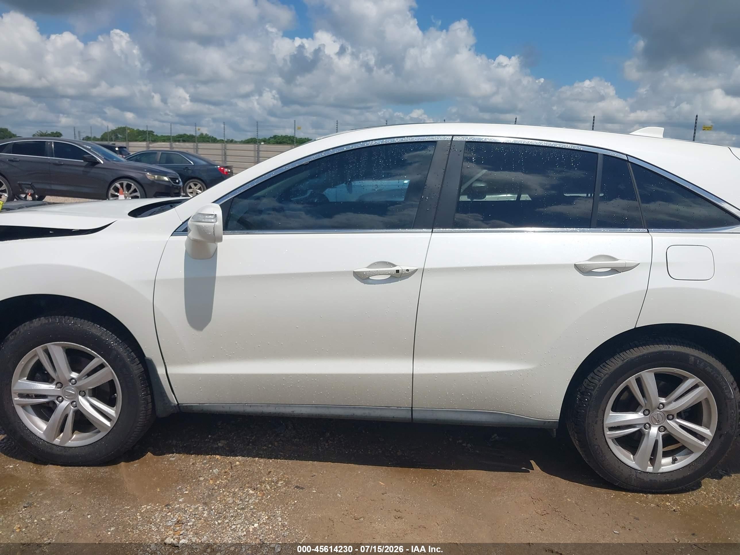 2014 Acura Rdx   Белый vin: 5J8TB3H53EL010442
