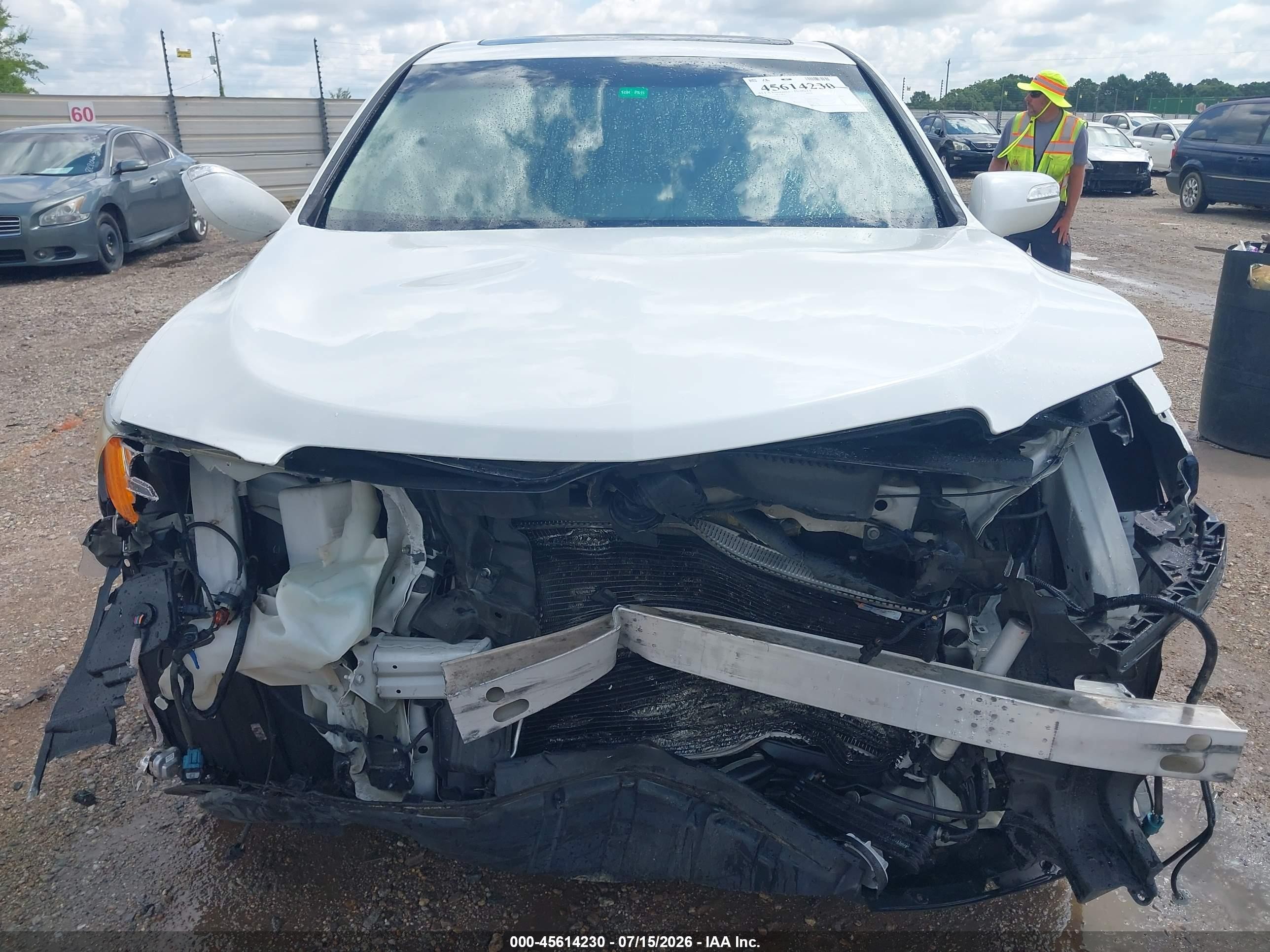 2014 Acura Rdx   Белый vin: 5J8TB3H53EL010442