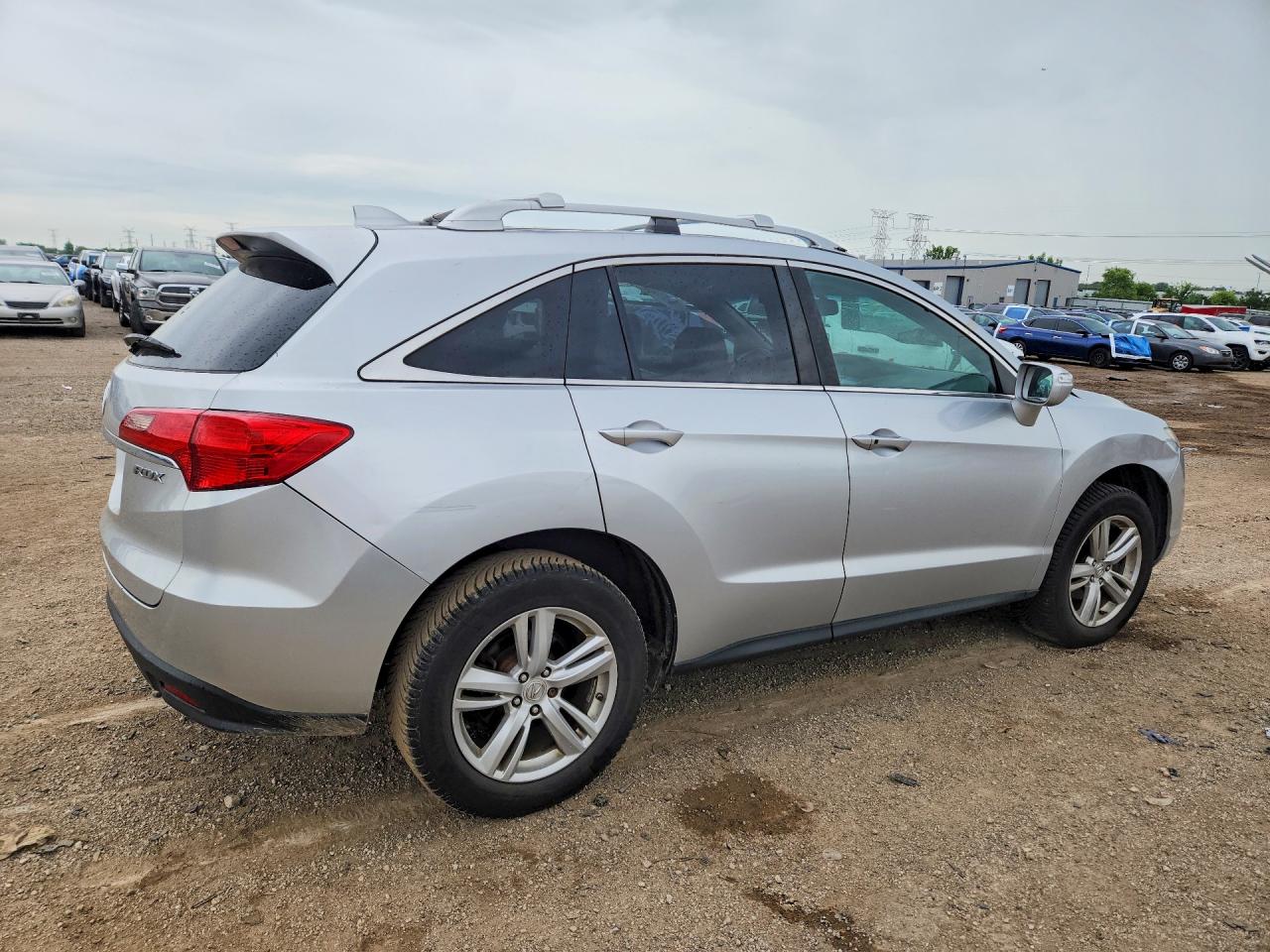 2014 Acura Rdx Technology Silver vin: 5J8TB3H53EL015317