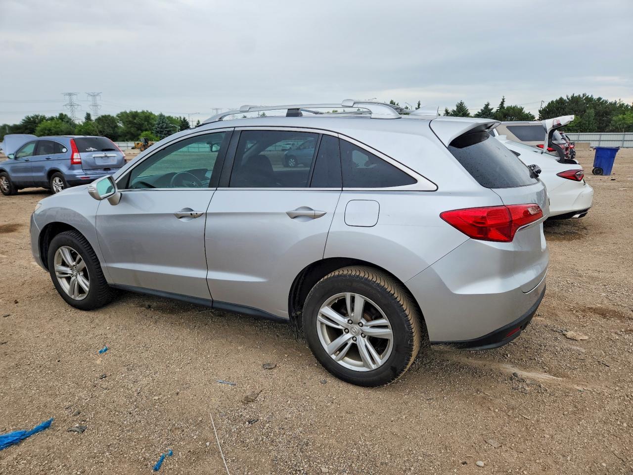 2014 Acura Rdx Technology Silver vin: 5J8TB3H53EL015317