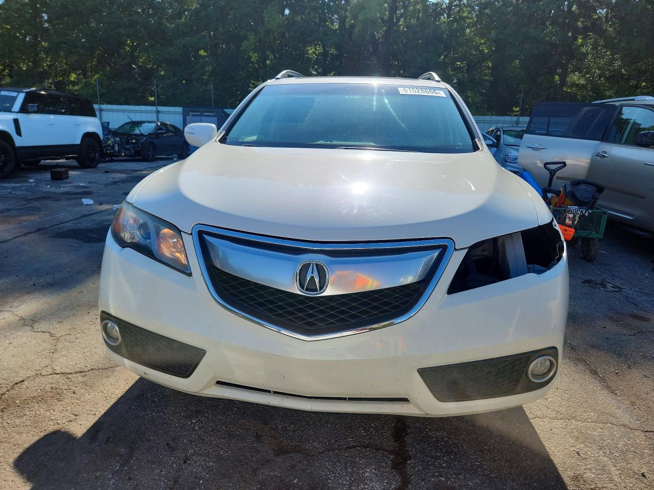 2014 Acura Rdx Technology White vin: 5J8TB3H53EL015995
