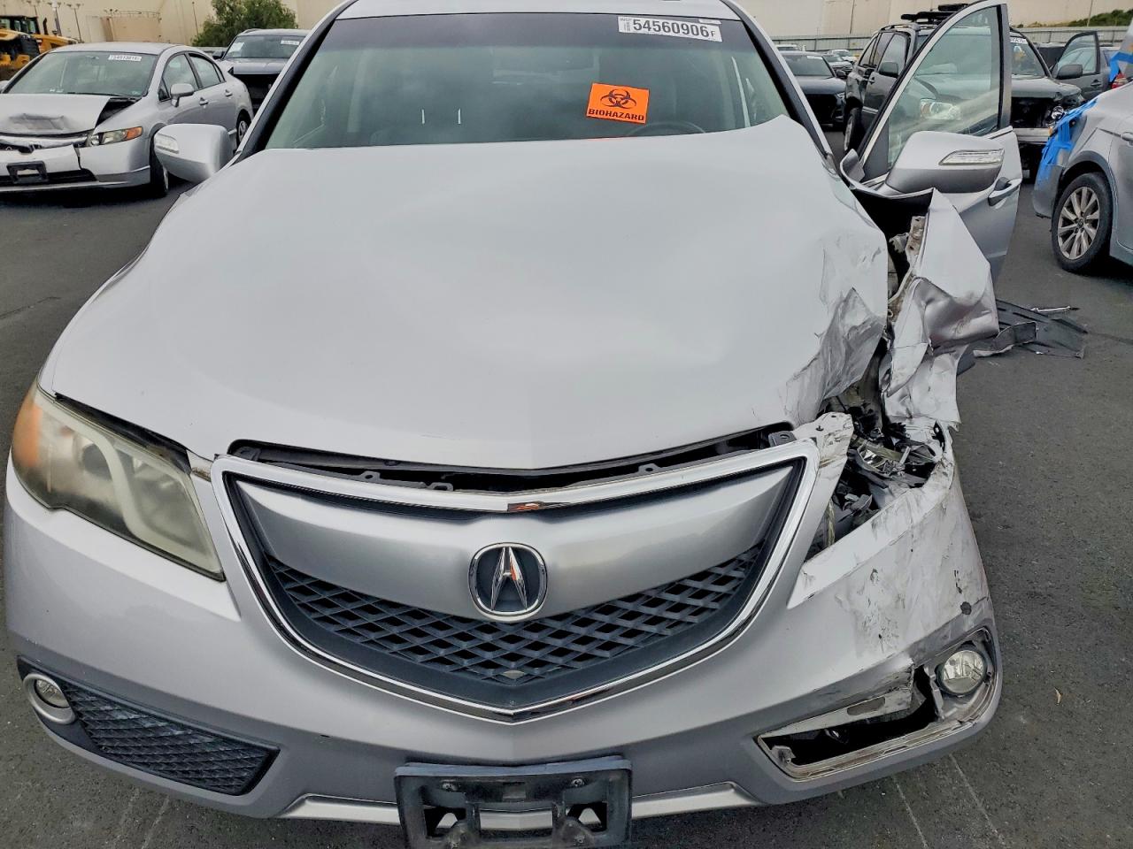 2015 Acura Rdx Technology Silver vin: 5J8TB3H53FL012032