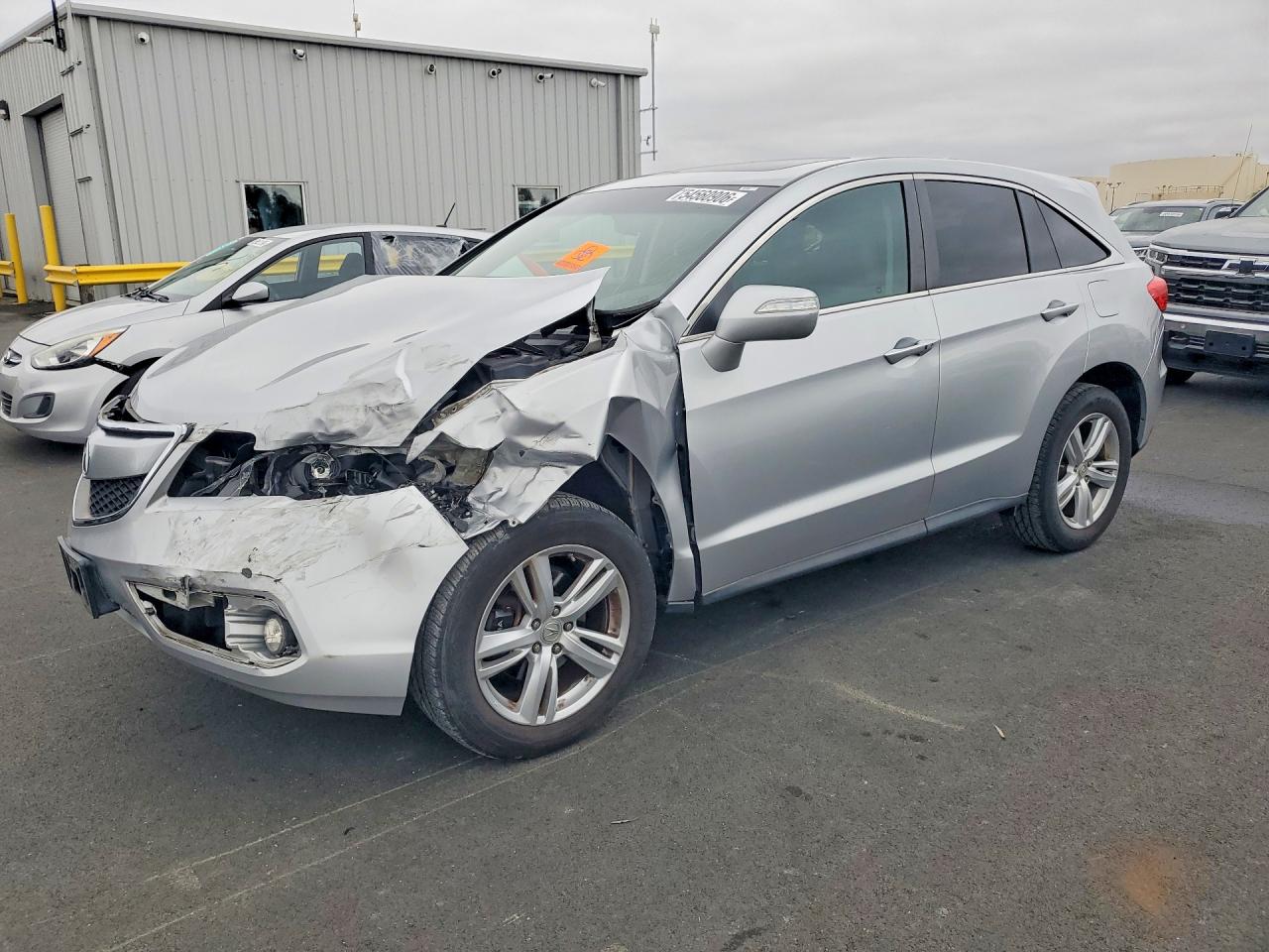 2015 Acura Rdx Technology Silver vin: 5J8TB3H53FL012032