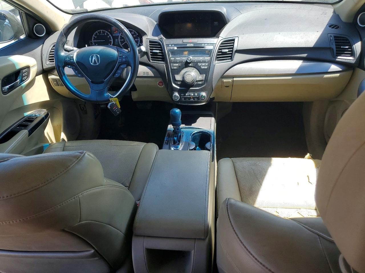 2015 Acura Rdx Коричневый vin: 5J8TB3H53FL016291