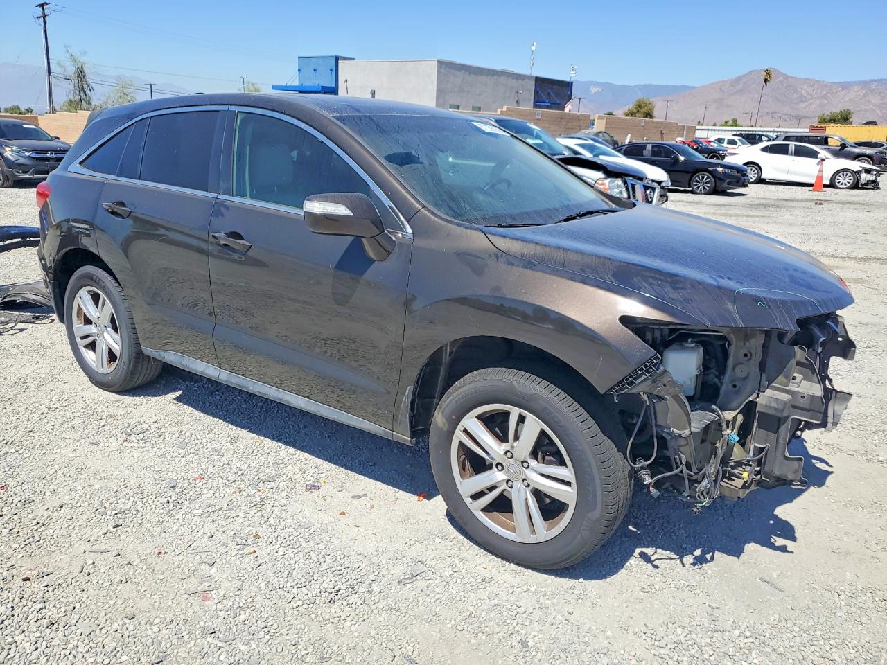 2015 Acura Rdx Коричневый vin: 5J8TB3H53FL016291
