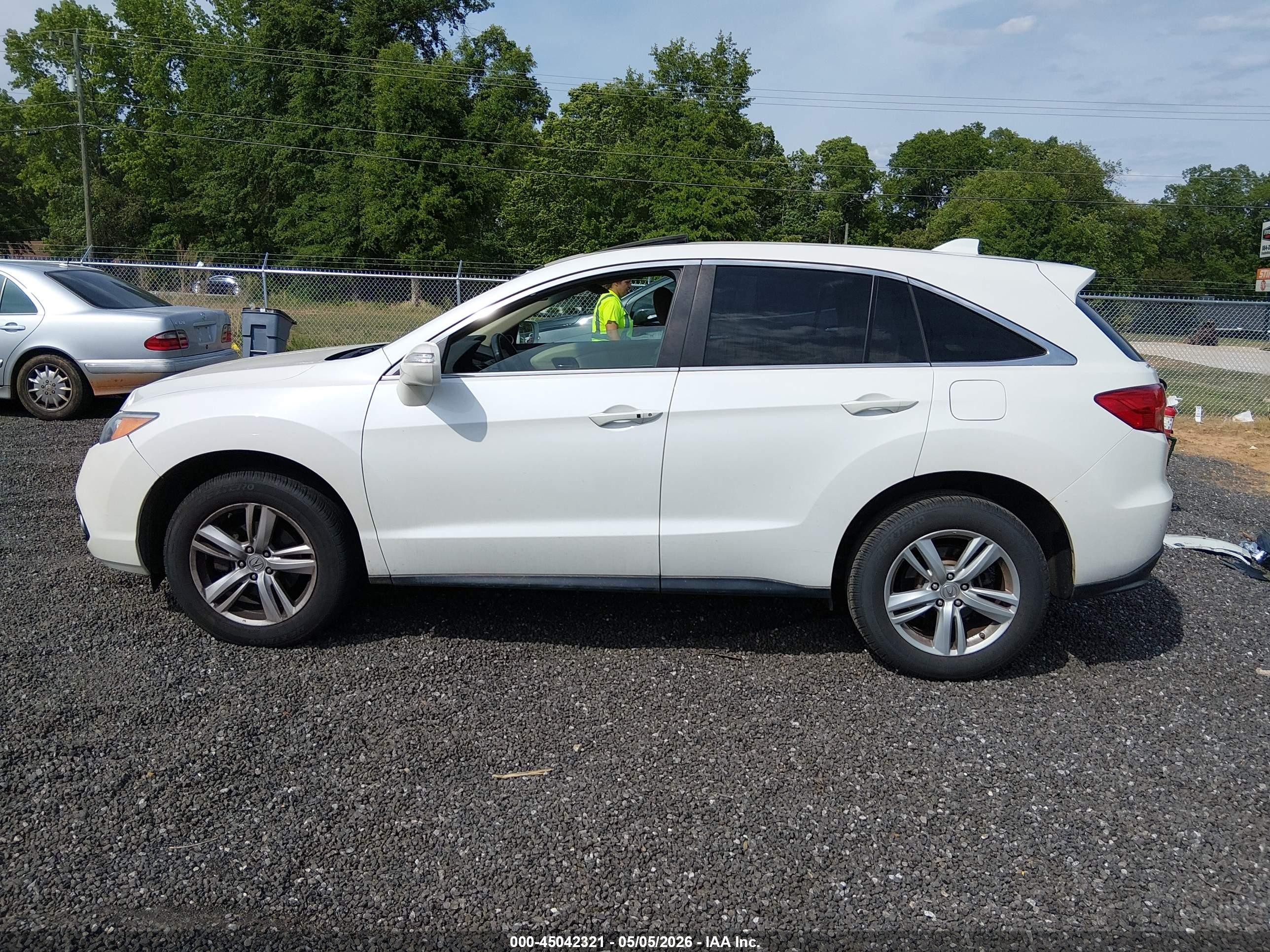 2013 Acura Rdx   Белый vin: 5J8TB3H54DL014854