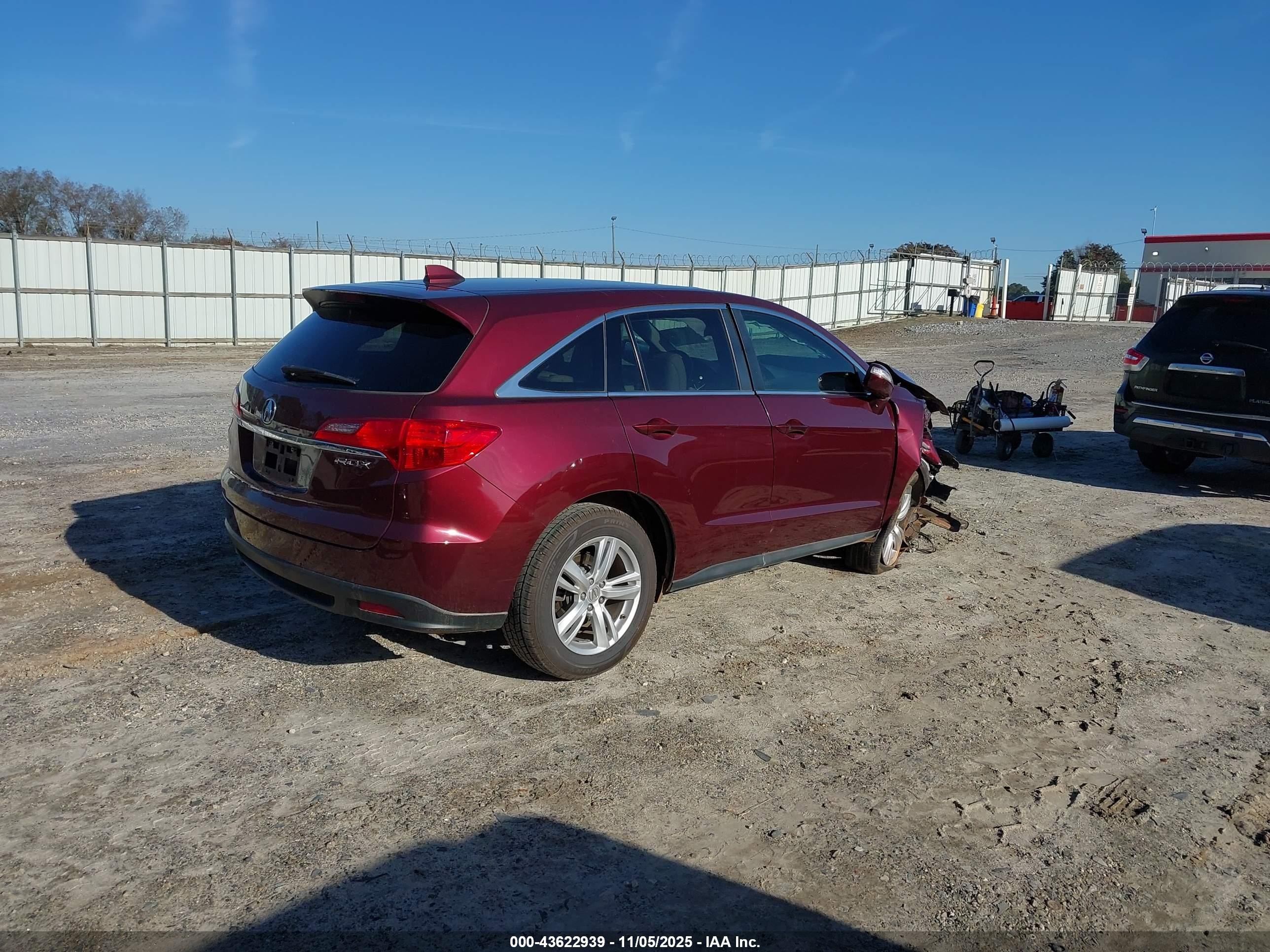 2014 Acura Rdx   Burgundy vin: 5J8TB3H54EL008232