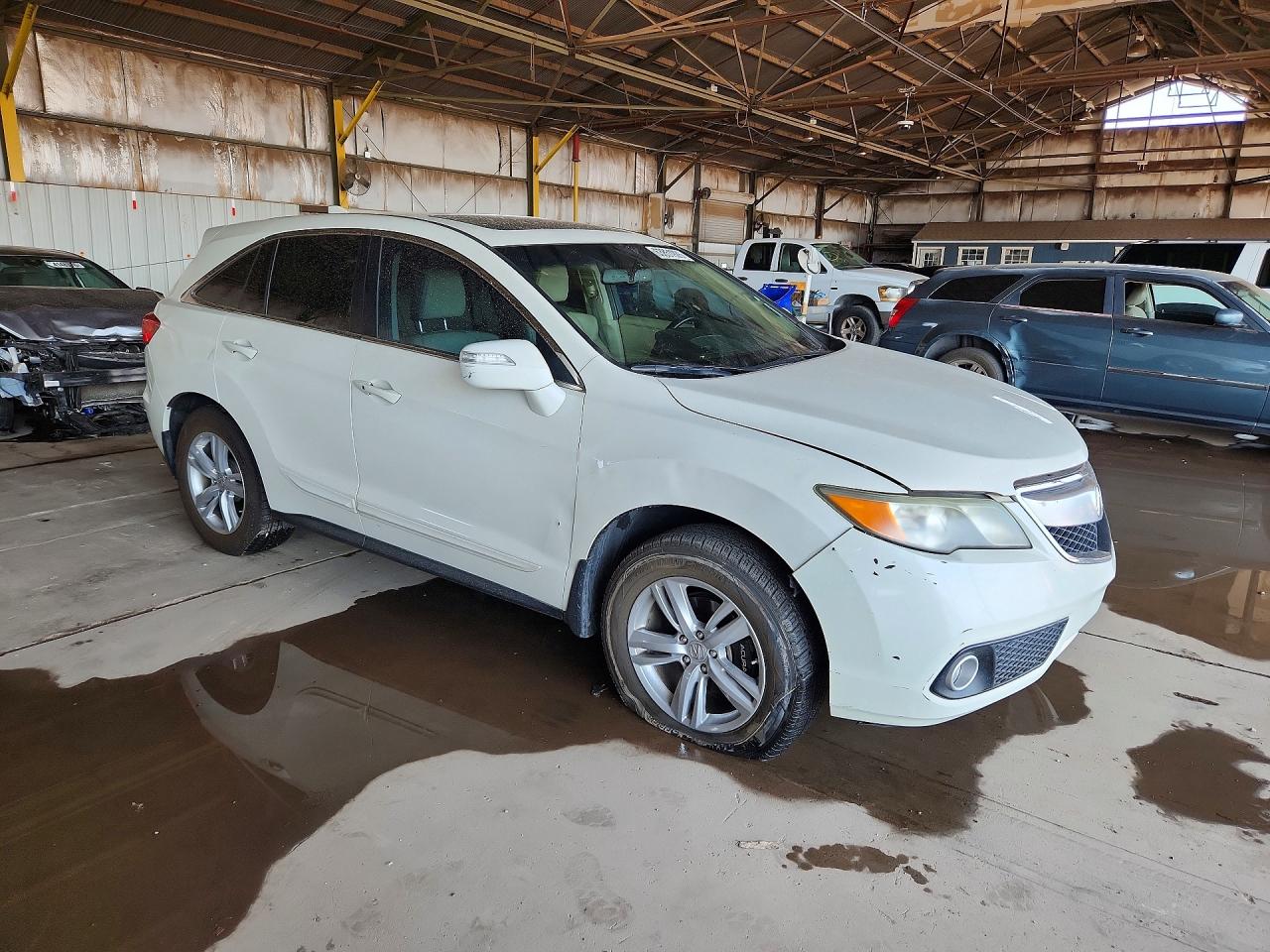 2013 Acura Rdx White vin: 5J8TB3H55DL004091