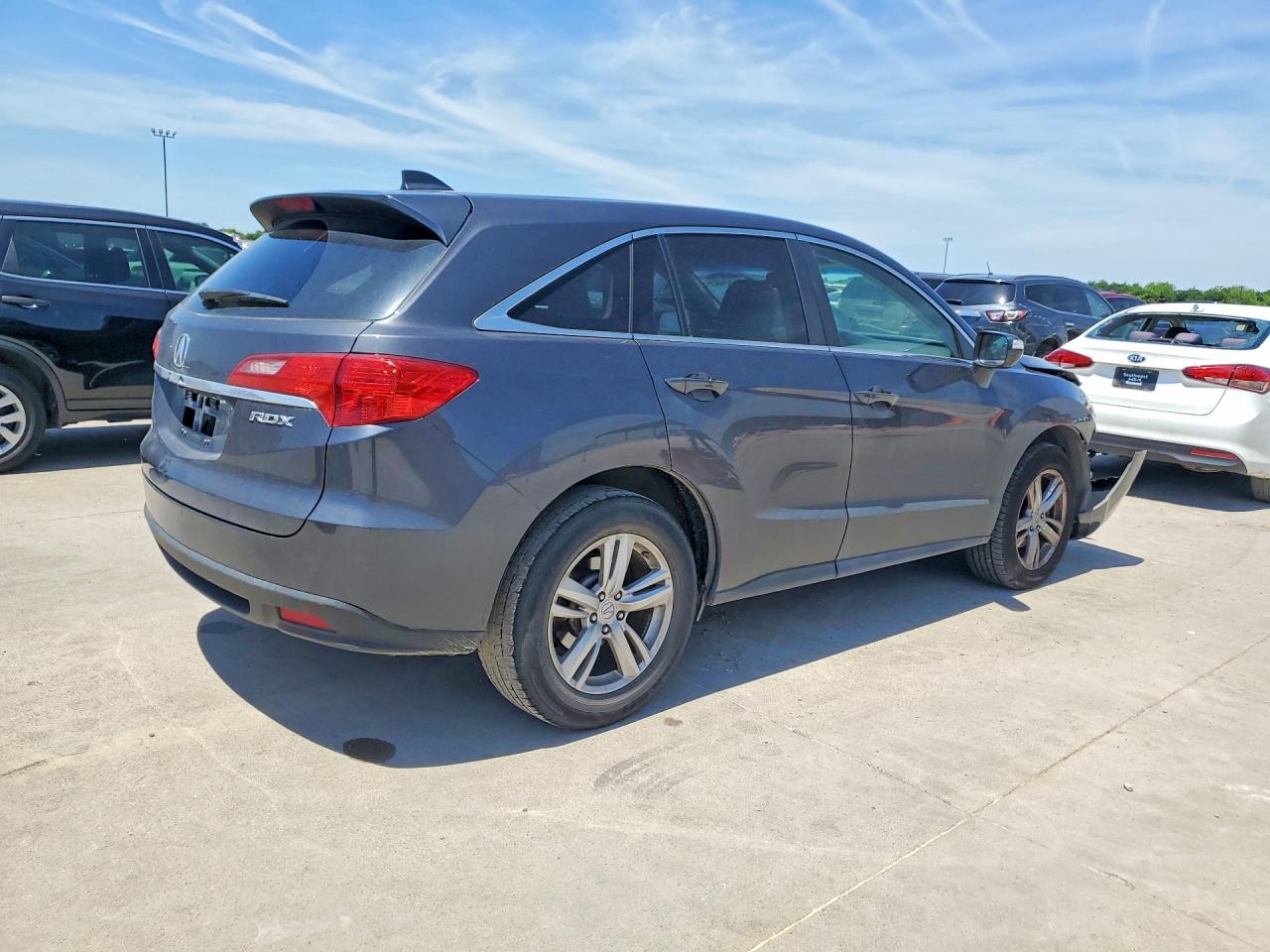 2013 Acura Rdx Technology Gray vin: 5J8TB3H55DL005077