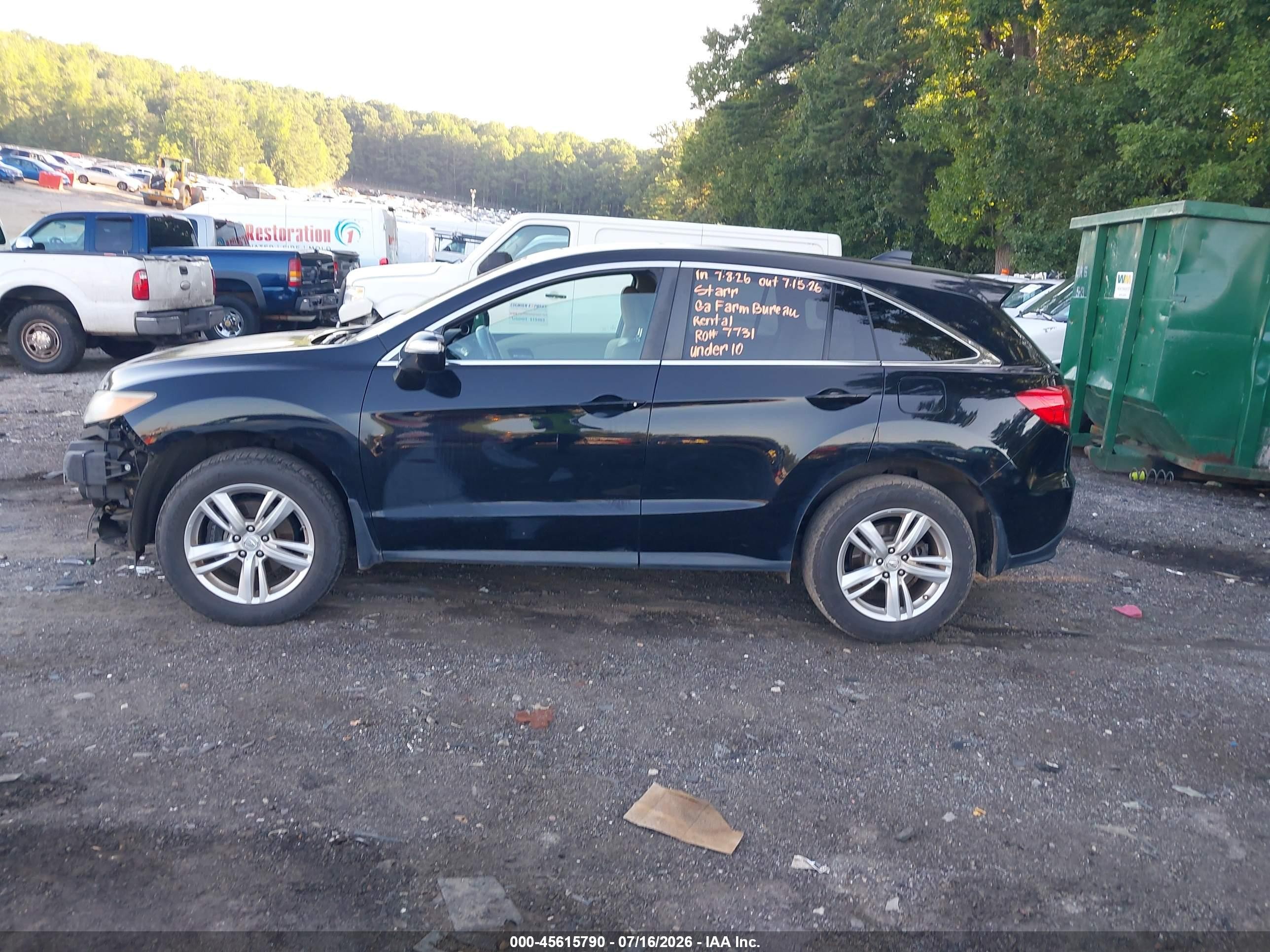 2013 Acura Rdx   Черный vin: 5J8TB3H55DL010604
