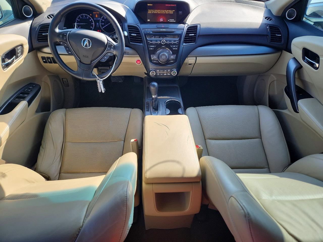 2014 Acura Rdx Technology White vin: 5J8TB3H55EL014623
