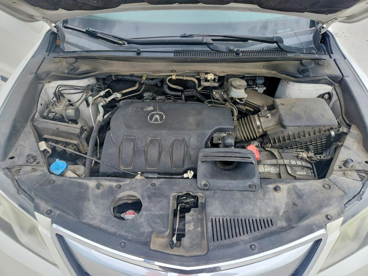 2014 Acura Rdx Technology White vin: 5J8TB3H55EL014623
