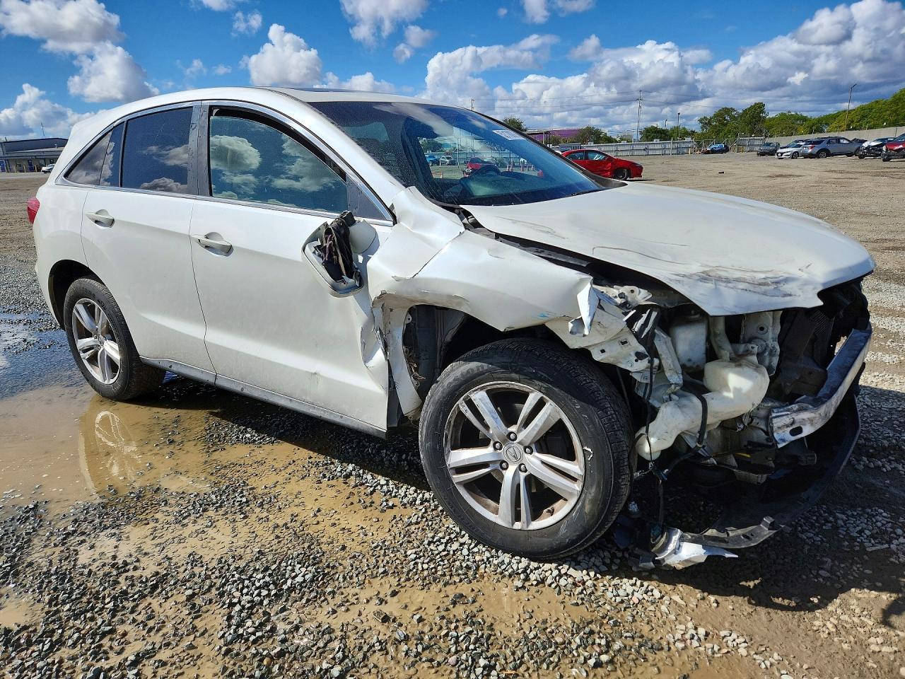 2013 Acura Rdx Technology Белый vin: 5J8TB3H56DL003483