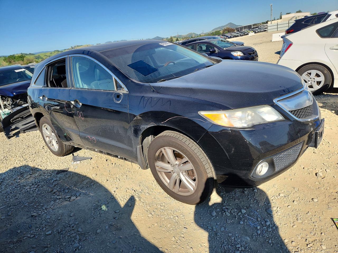 2013 Acura Rdx Technology Black vin: 5J8TB3H56DL009039