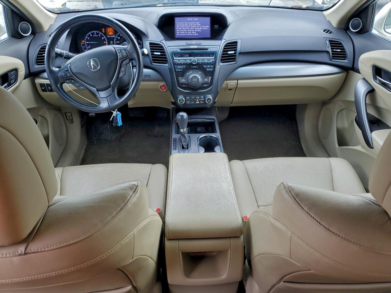 2013 Acura Rdx Technology White vin: 5J8TB3H56DL010756
