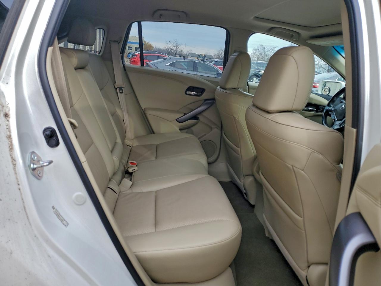 2013 Acura Rdx Technology White vin: 5J8TB3H56DL010756