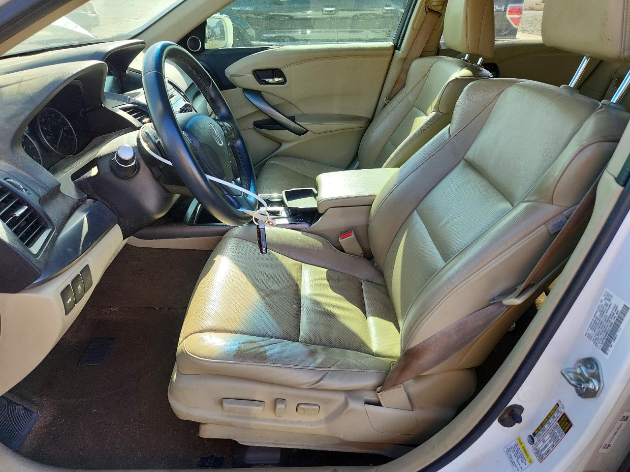 2013 Acura Rdx Technology White vin: 5J8TB3H56DL013494