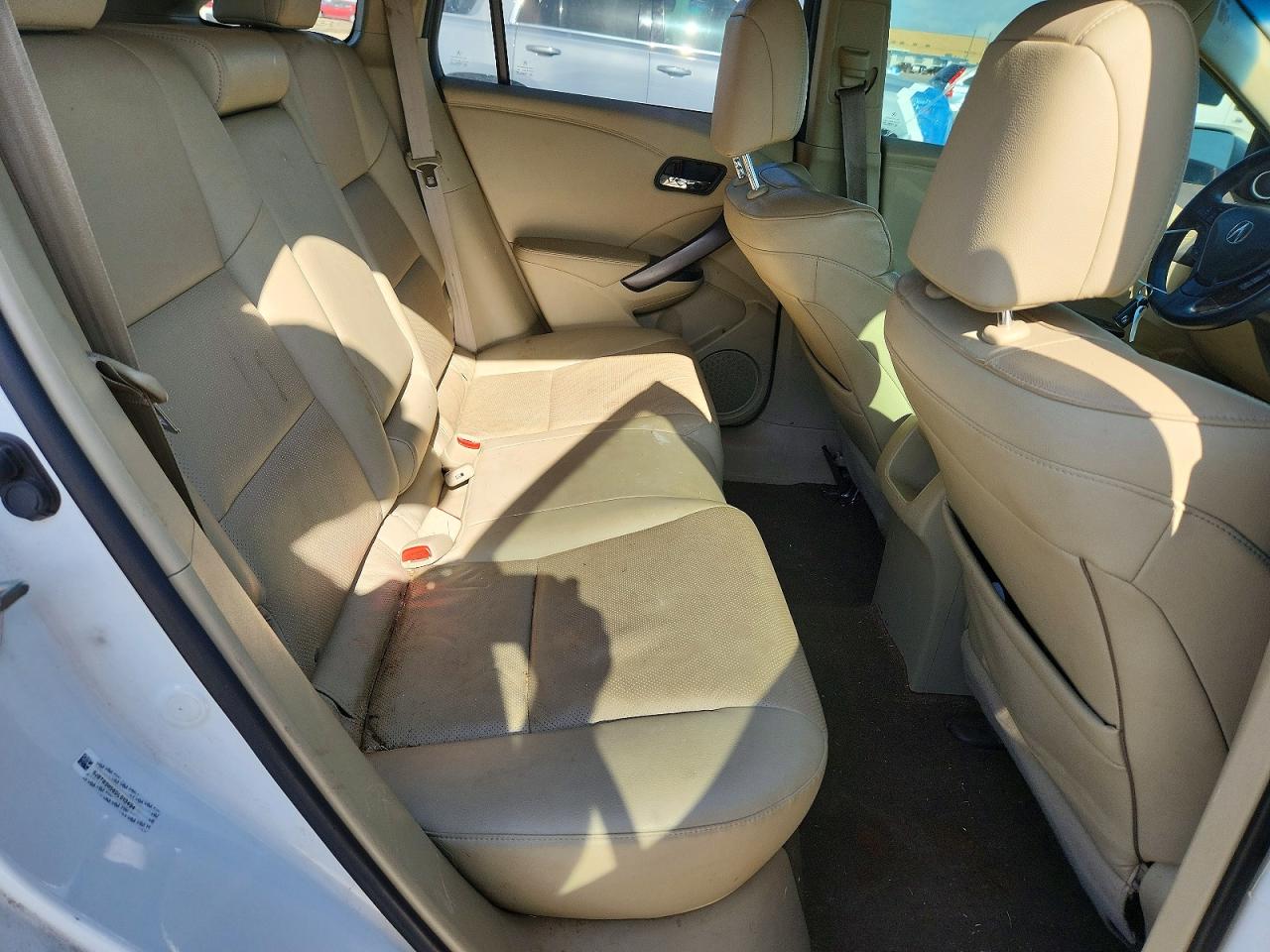 2013 Acura Rdx Technology White vin: 5J8TB3H56DL013494