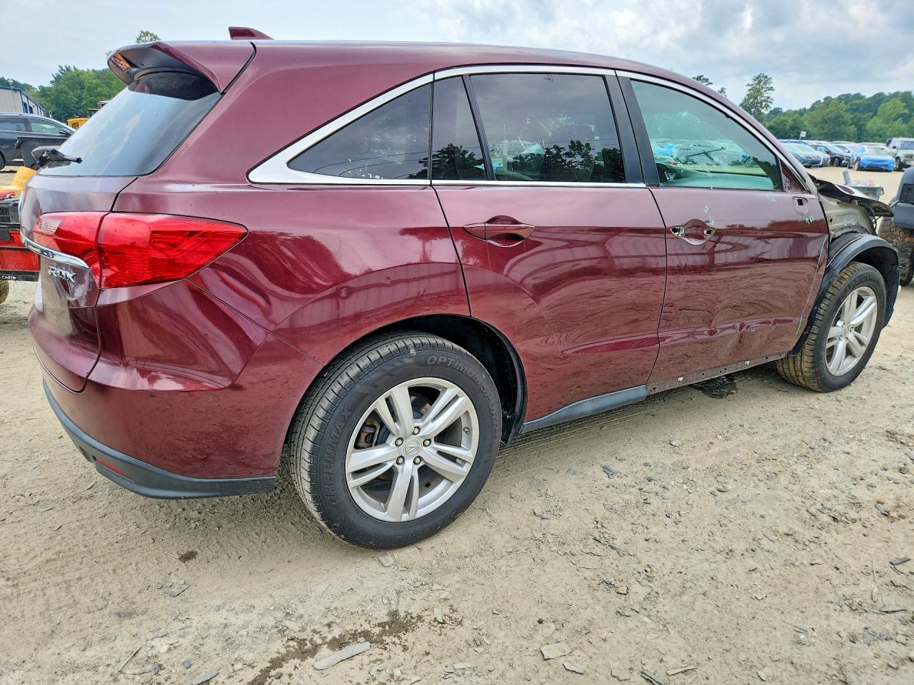2013 Acura Rdx Technology Burgundy vin: 5J8TB3H56DL019070