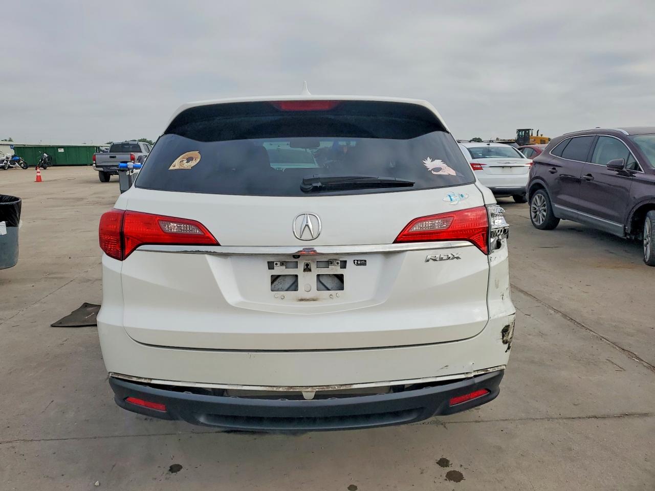 2014 Acura Rdx Technology White vin: 5J8TB3H56EL007986