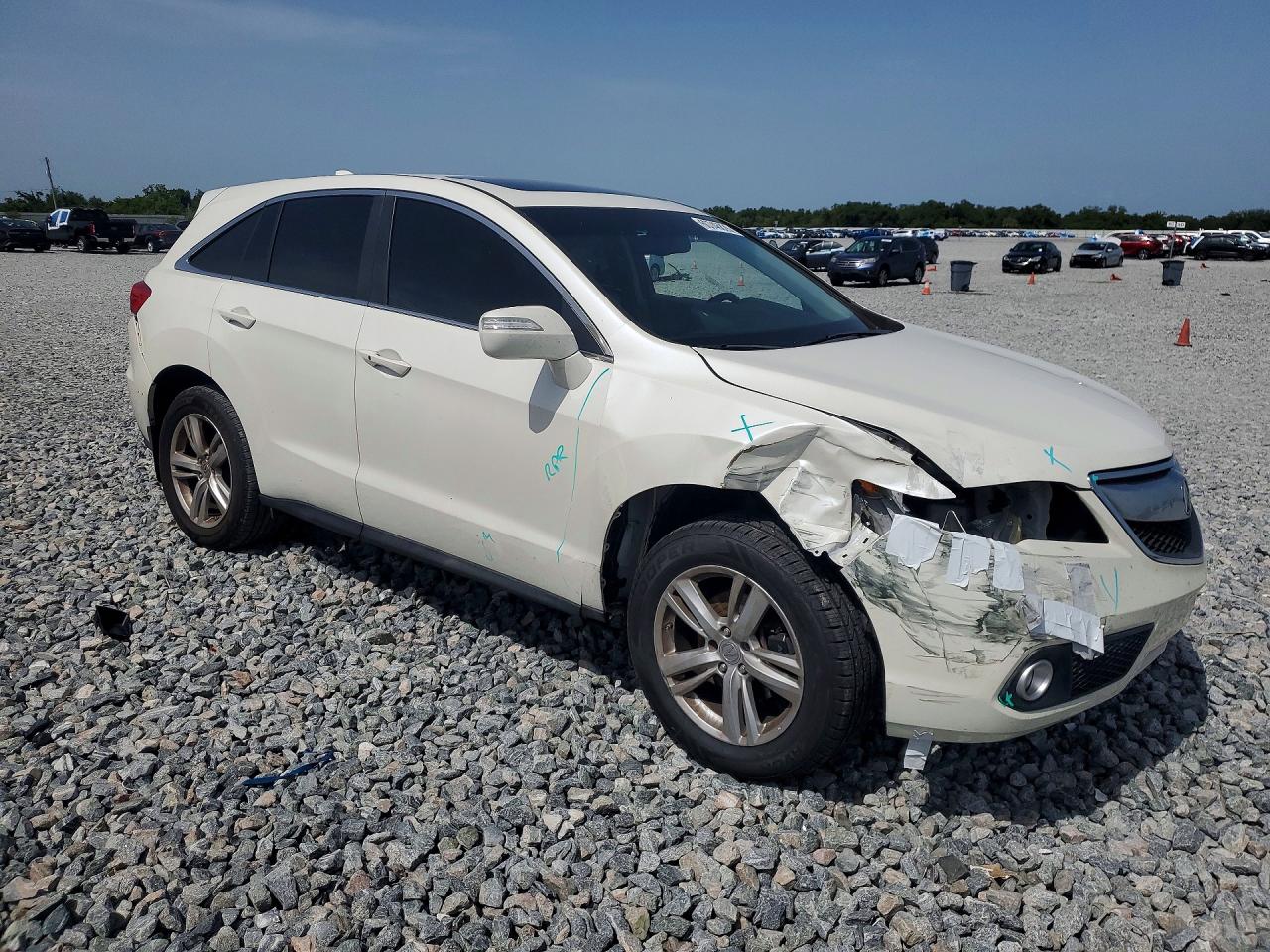 2014 Acura Rdx Technology White vin: 5J8TB3H56EL011066
