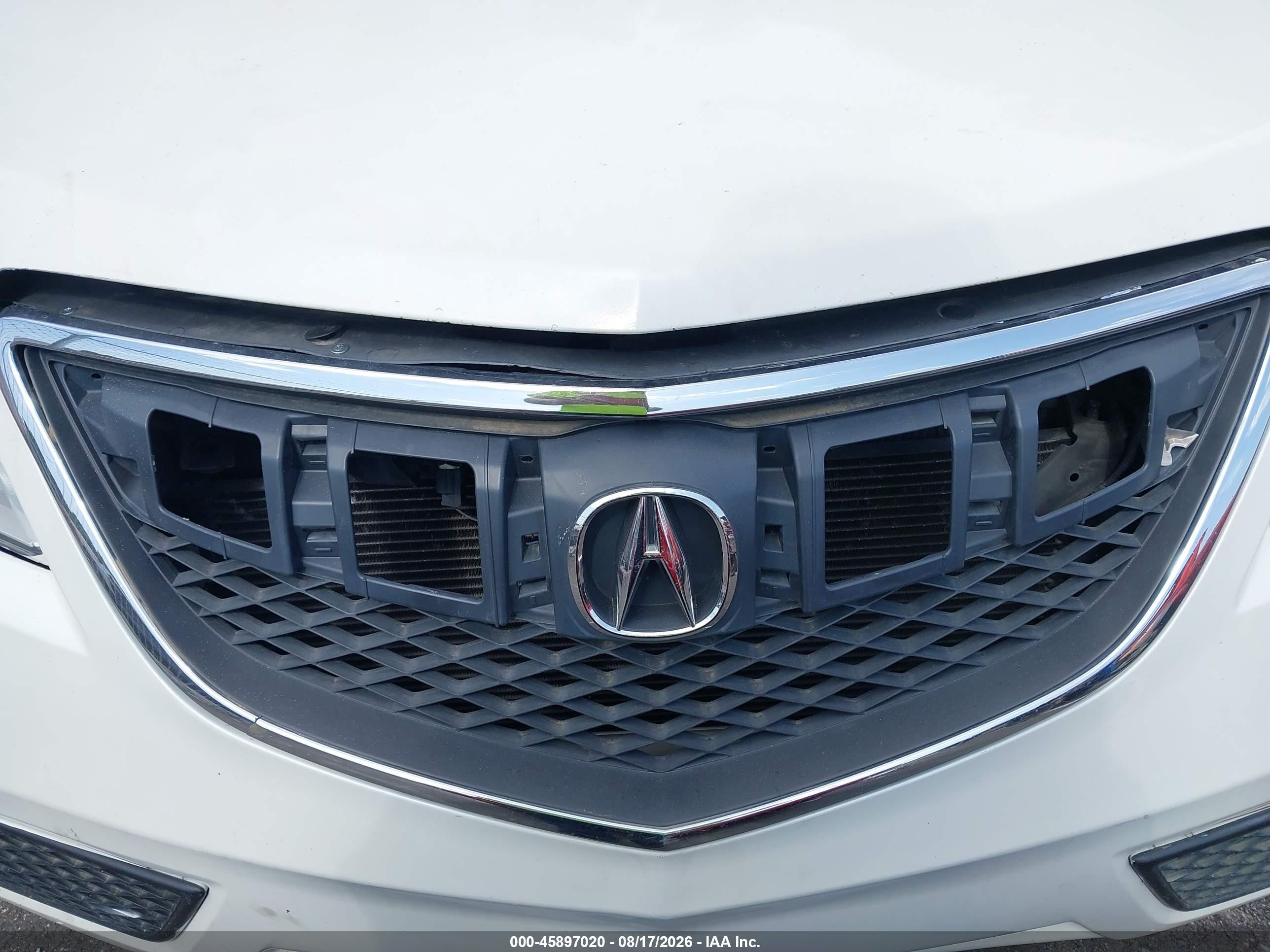 2013 Acura Rdx   Белый vin: 5J8TB3H57DL009065