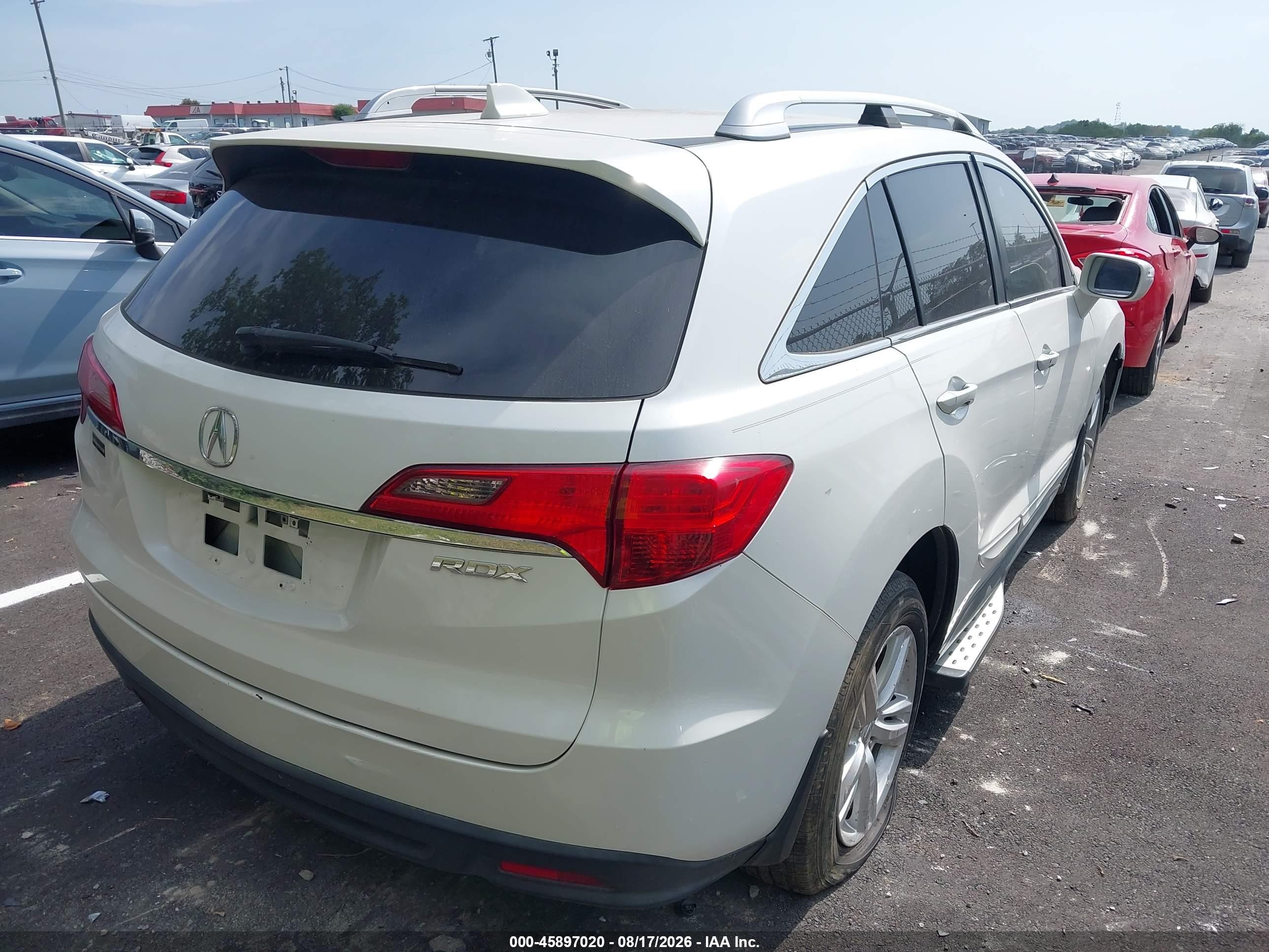 2013 Acura Rdx   Белый vin: 5J8TB3H57DL009065