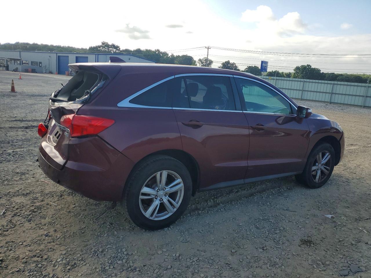 2013 Acura Rdx Technology Red vin: 5J8TB3H57DL018087