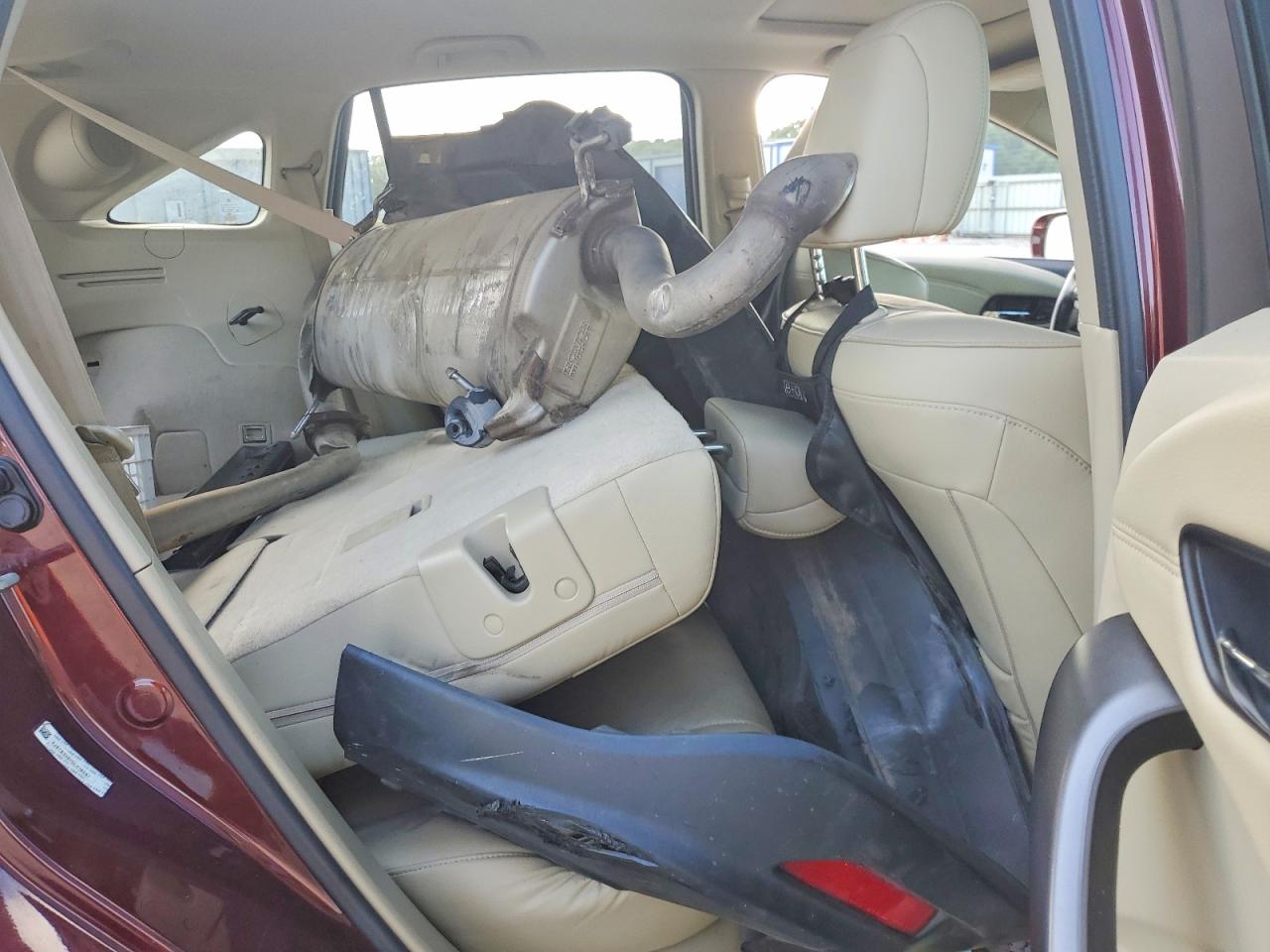 2013 Acura Rdx Technology Red vin: 5J8TB3H57DL018087