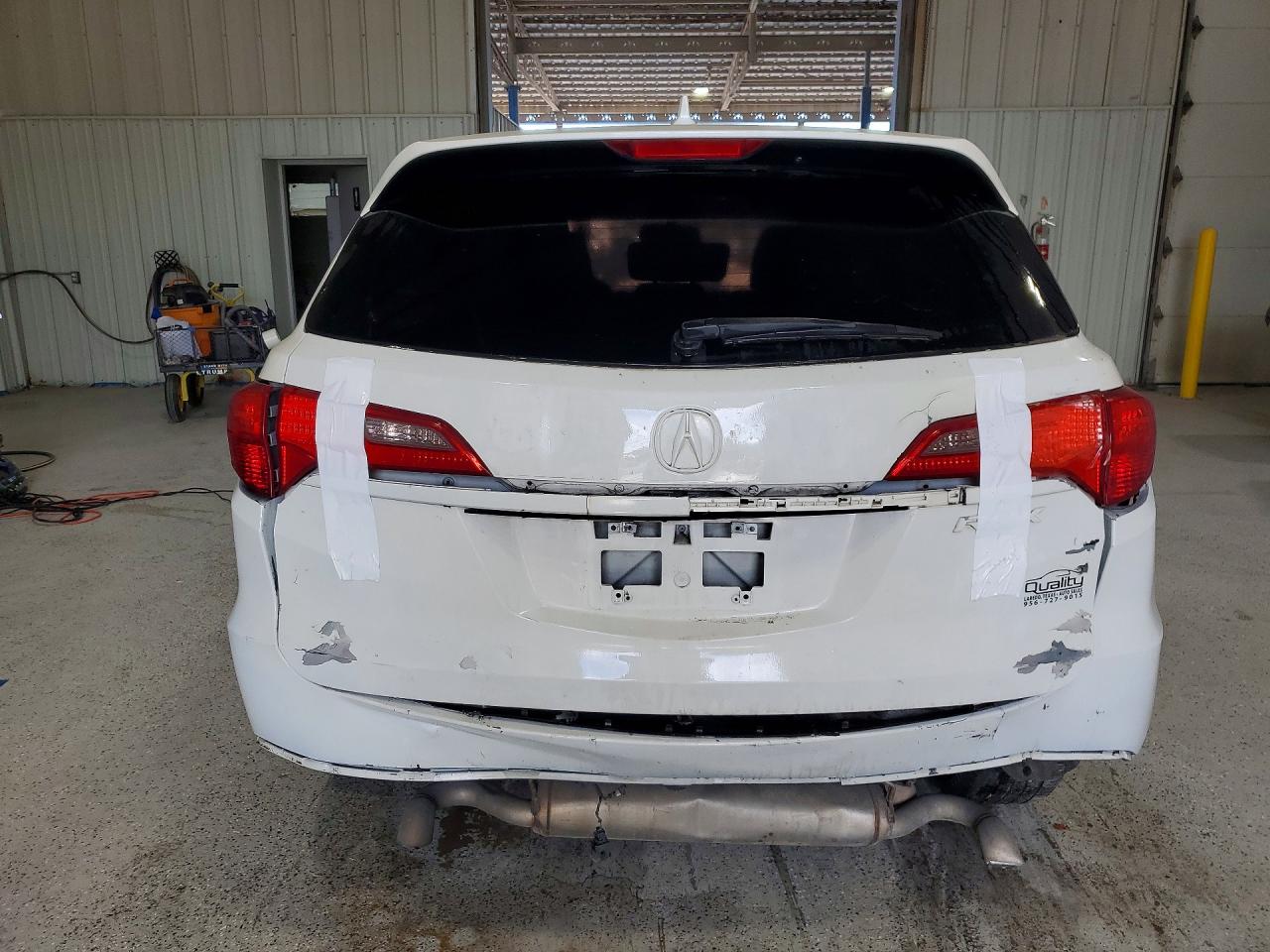 2015 Acura Rdx White vin: 5J8TB3H57FL006833