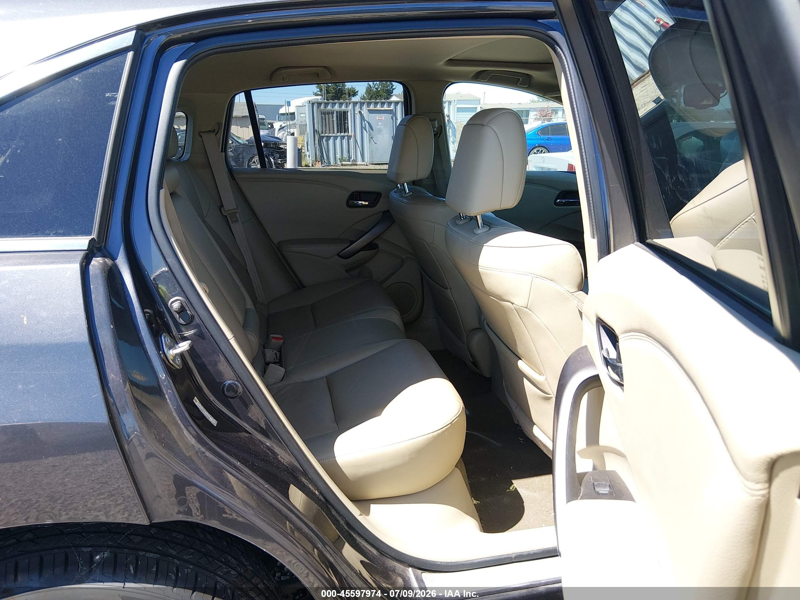 2015 Acura Rdx   Gray vin: 5J8TB3H57FL014415