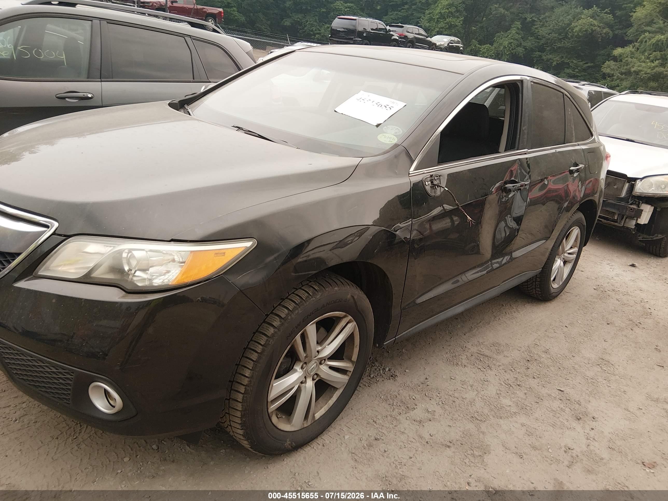2013 Acura Rdx   Black vin: 5J8TB3H58DL002805