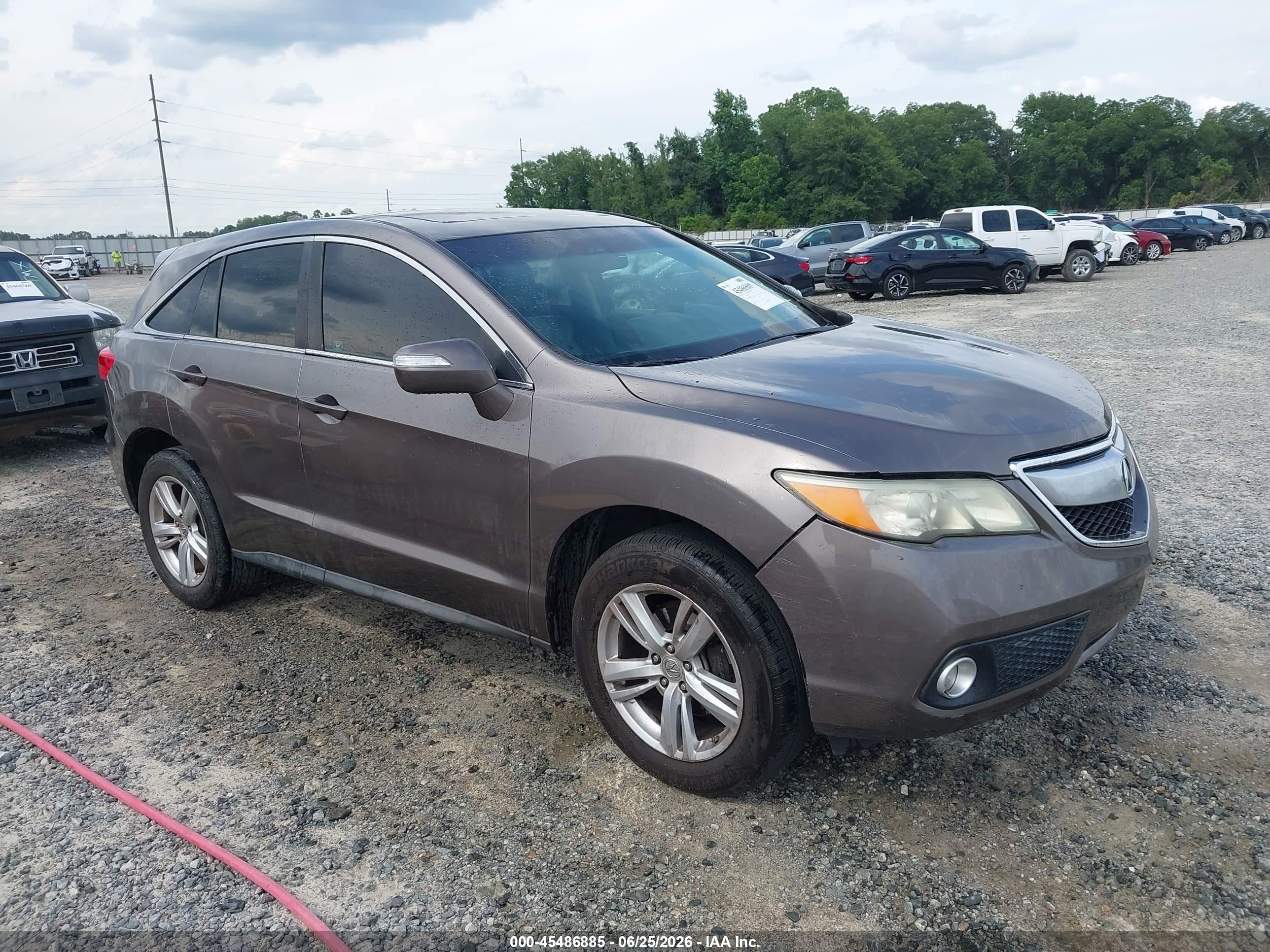 2013 Acura Rdx   Gray vin: 5J8TB3H58DL009530