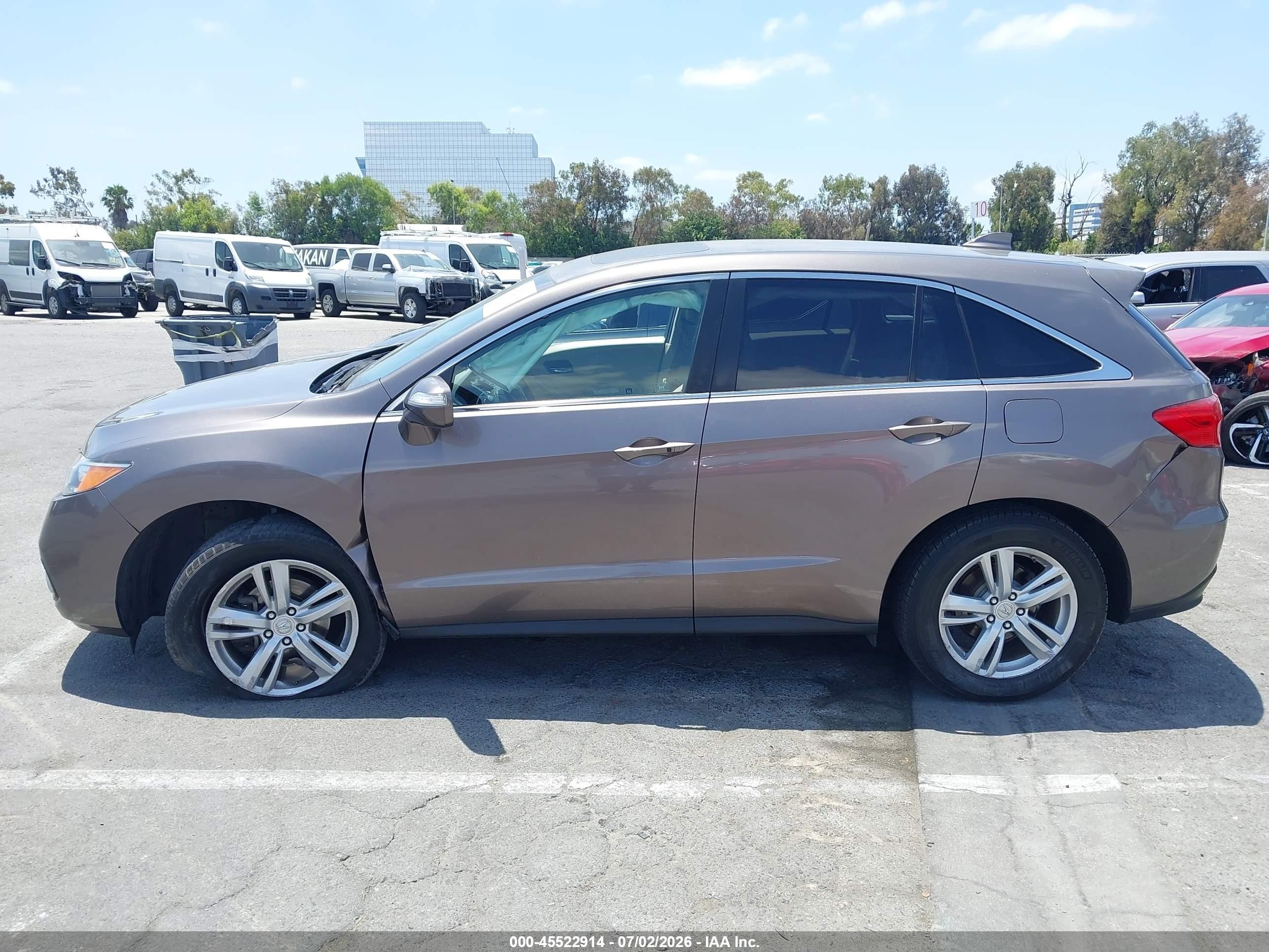 2013 Acura Rdx   Gray vin: 5J8TB3H58DL018907