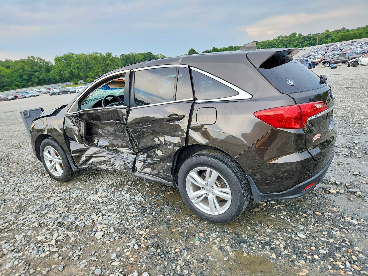 2014 Acura Rdx Technology Brown vin: 5J8TB3H58EL007729