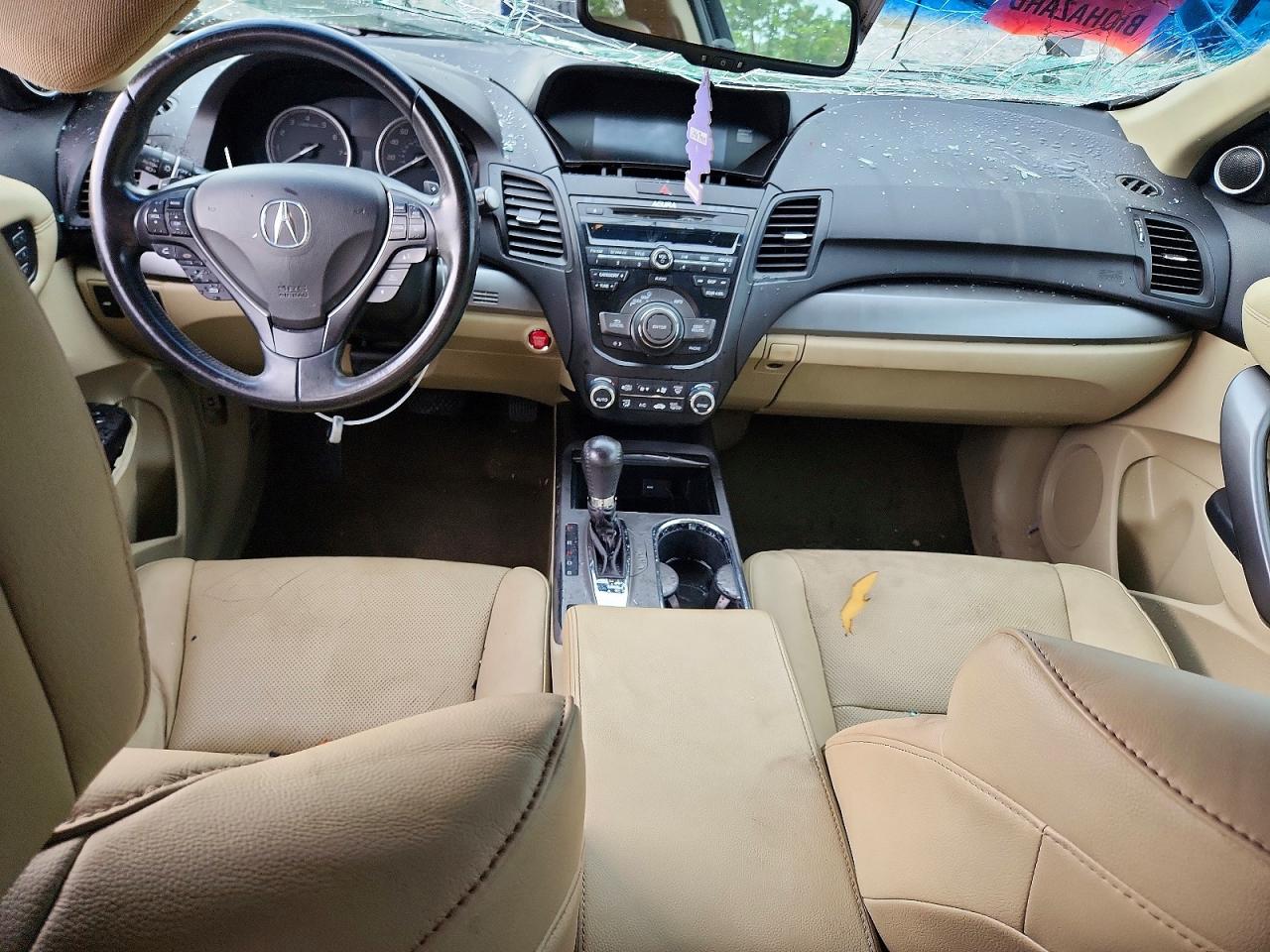 2014 Acura Rdx Technology Brown vin: 5J8TB3H58EL007729