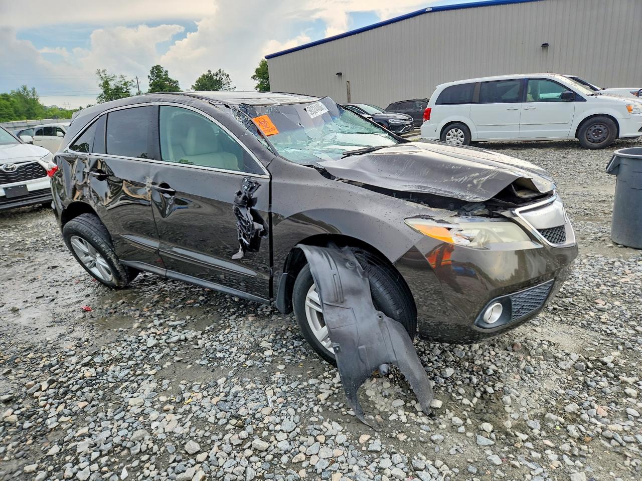2014 Acura Rdx Technology Brown vin: 5J8TB3H58EL007729