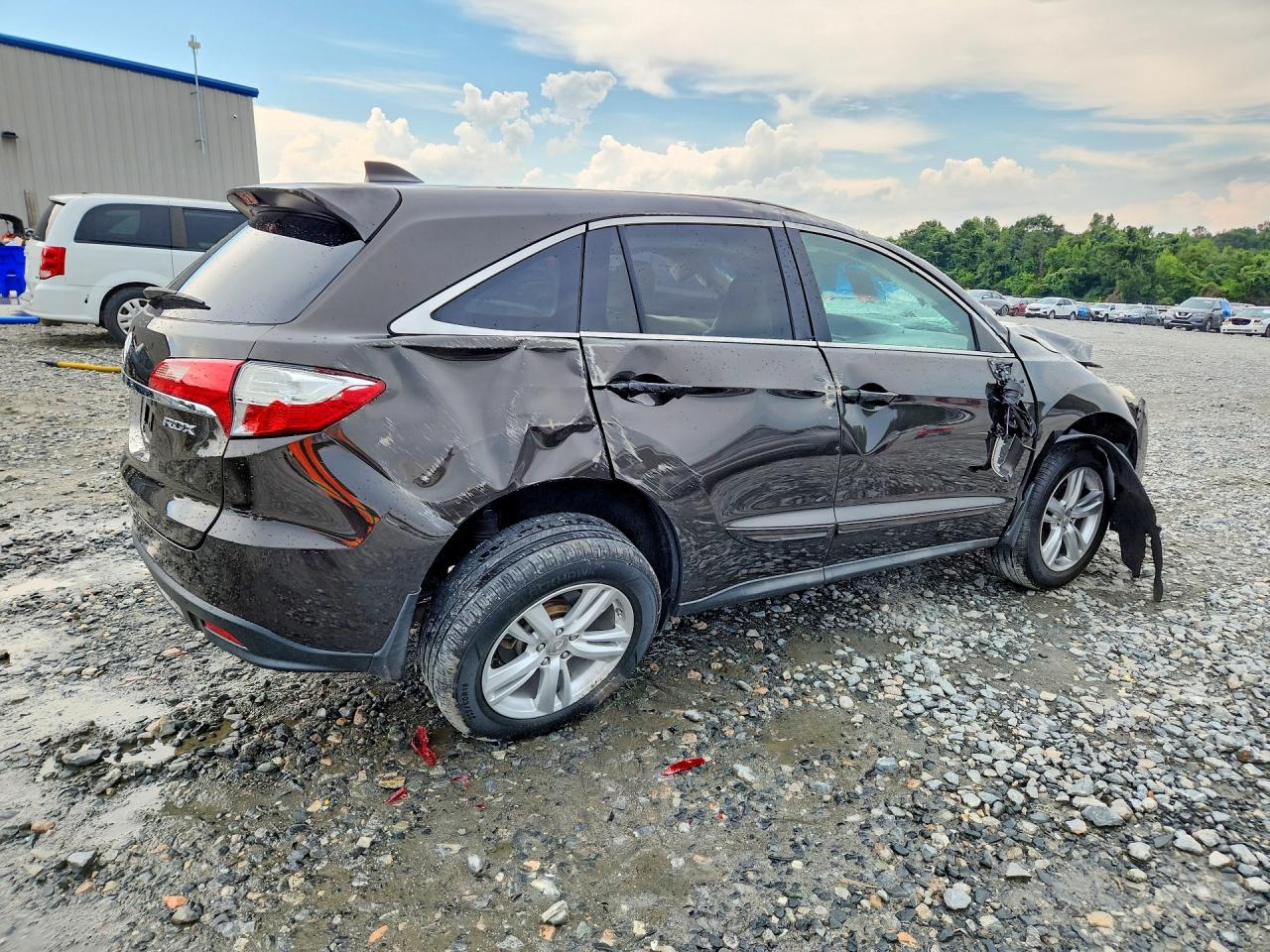 2014 Acura Rdx Technology Brown vin: 5J8TB3H58EL007729