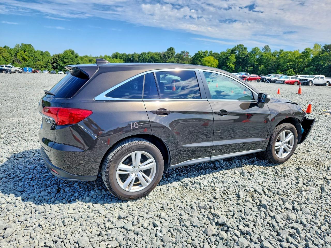 2015 Acura Rdx Technology Brown vin: 5J8TB3H58FL008784