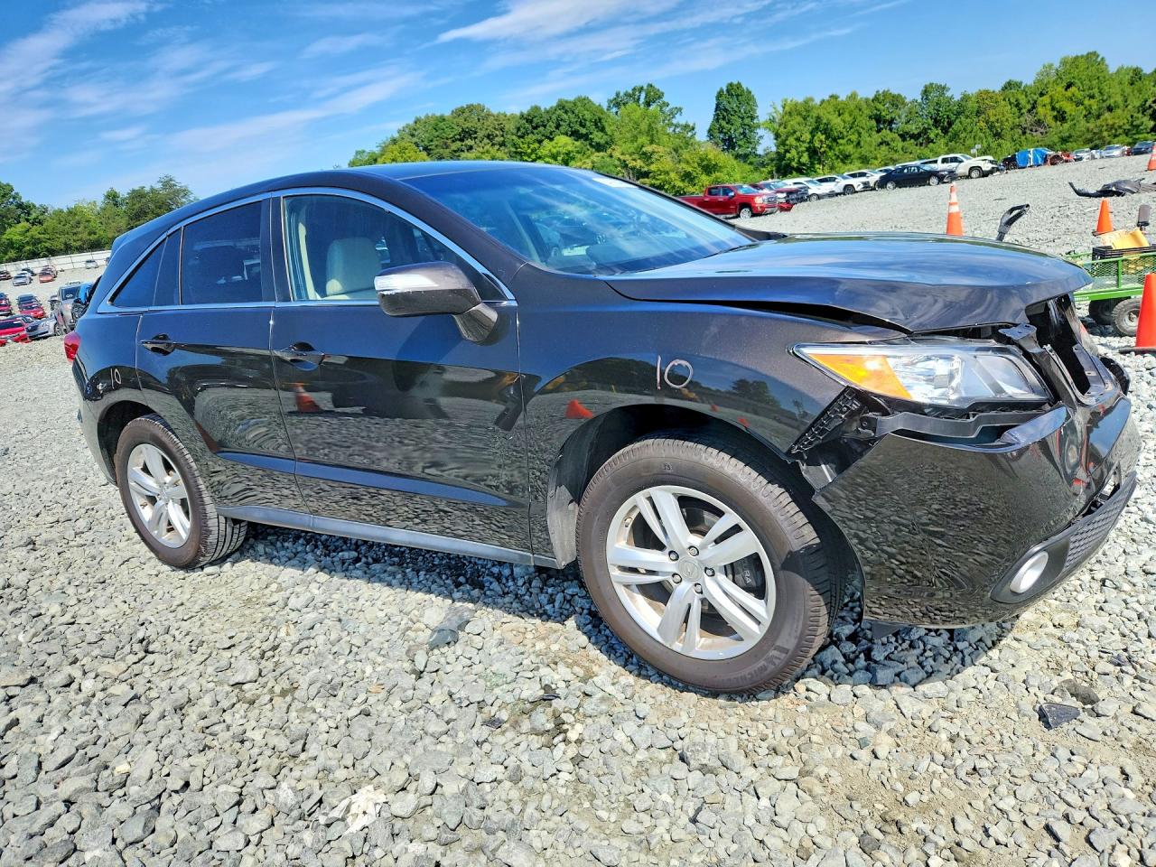 2015 Acura Rdx Technology Brown vin: 5J8TB3H58FL008784
