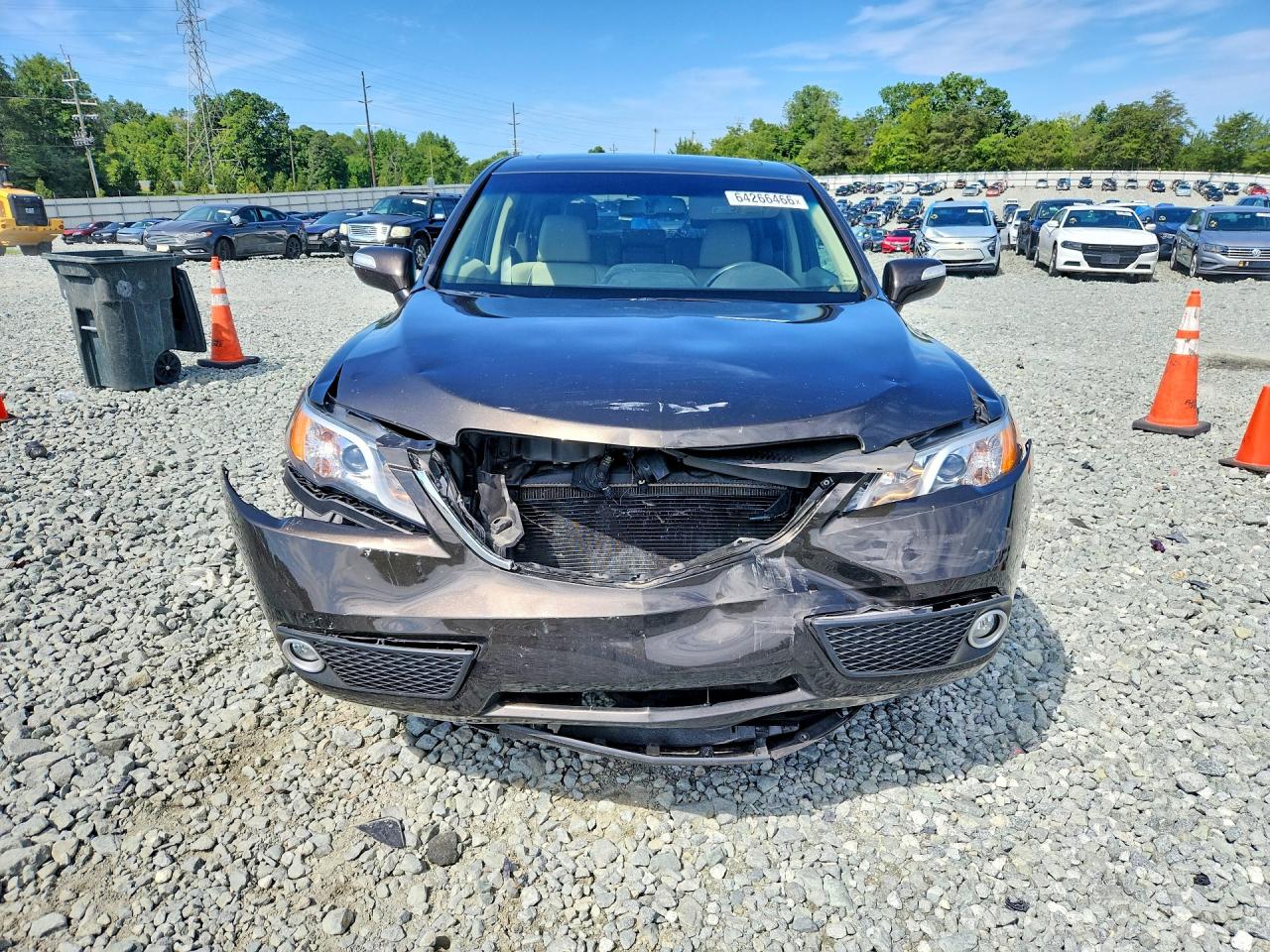 2015 Acura Rdx Technology Brown vin: 5J8TB3H58FL008784