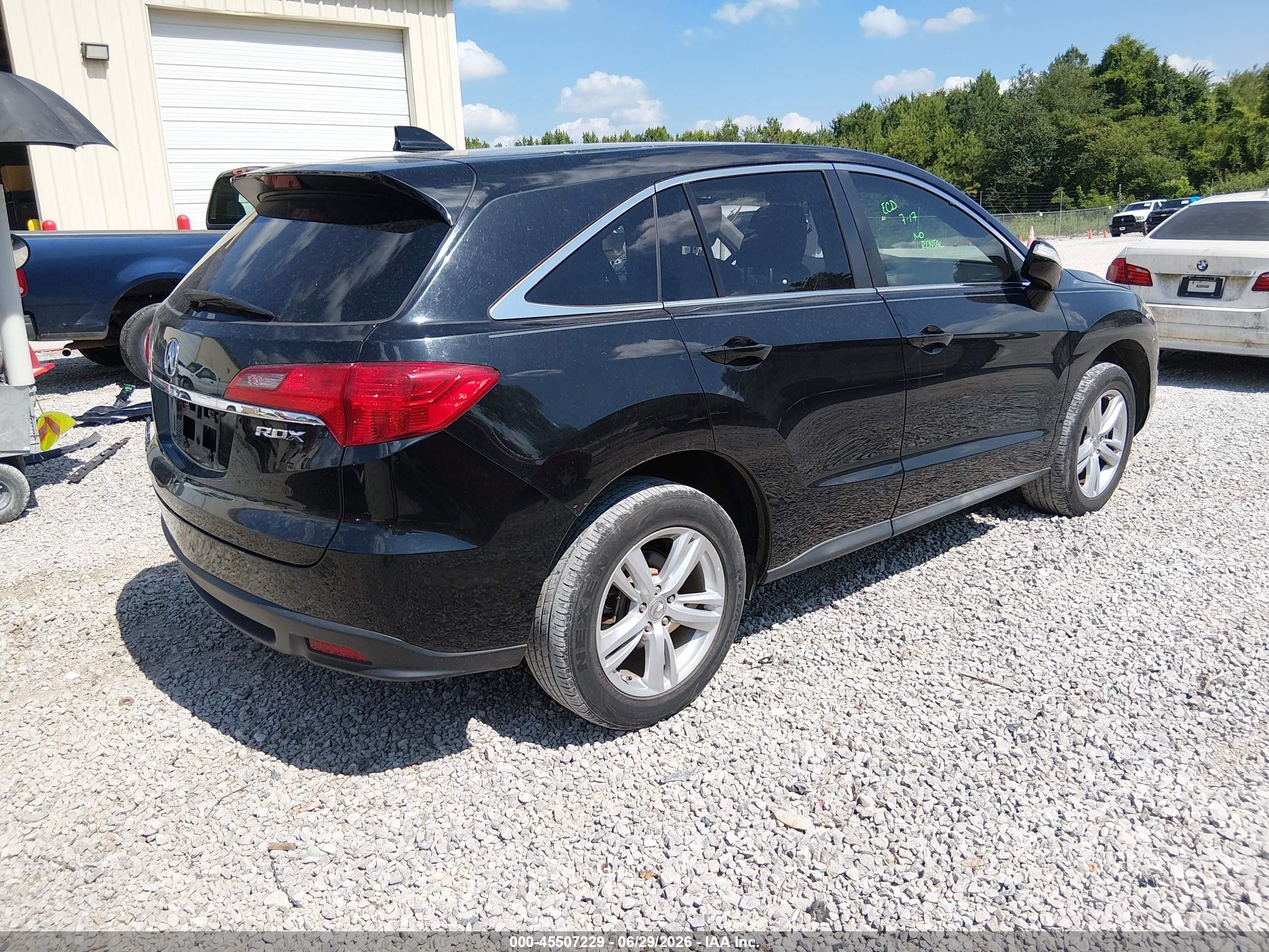 2015 Acura Rdx   Black vin: 5J8TB3H58FL010731
