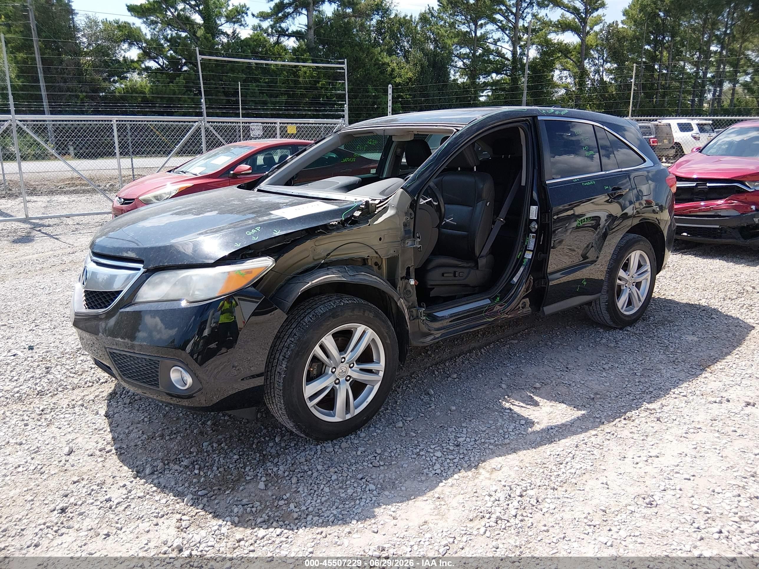 2015 Acura Rdx   Black vin: 5J8TB3H58FL010731