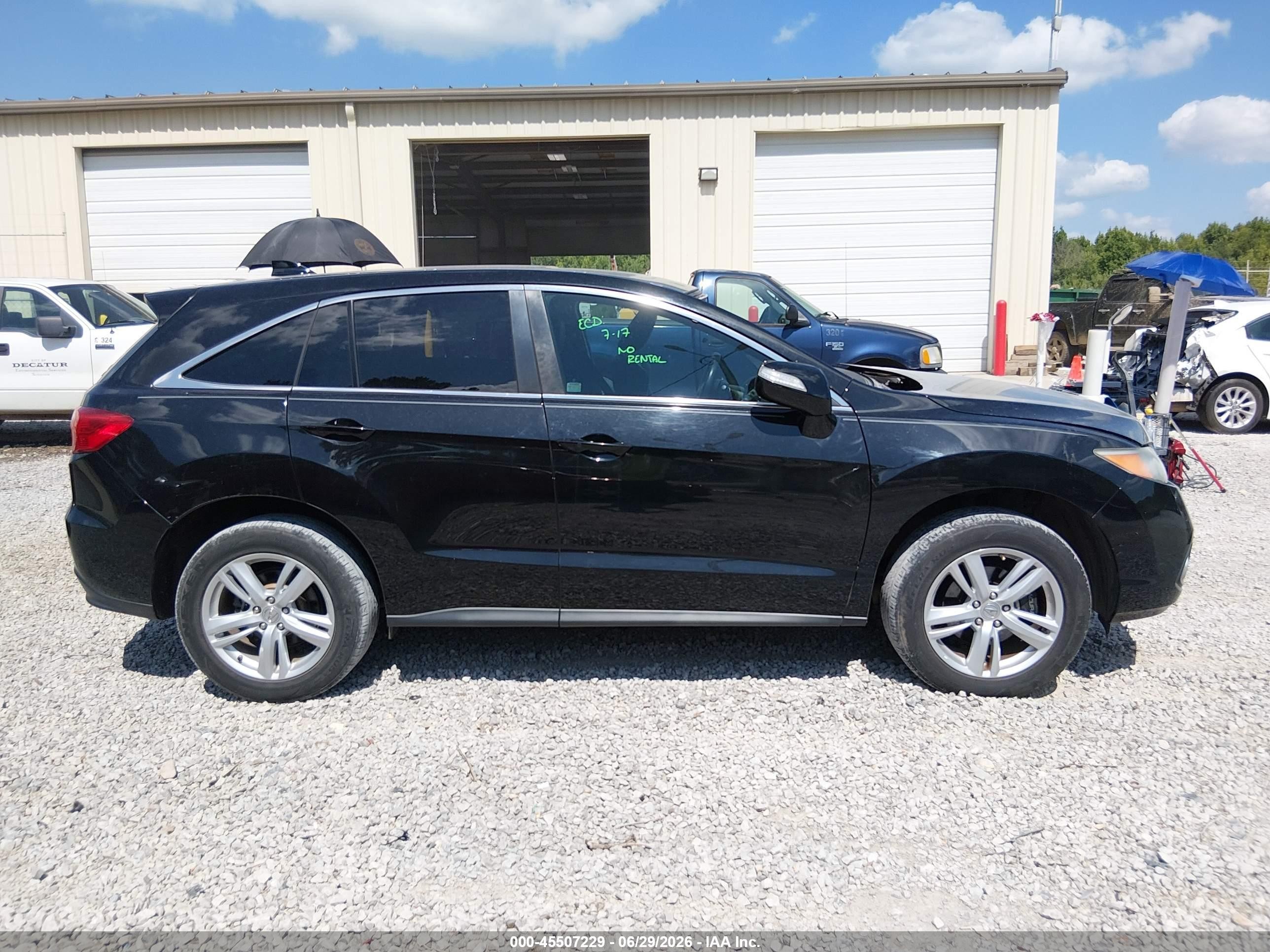 2015 Acura Rdx   Black vin: 5J8TB3H58FL010731